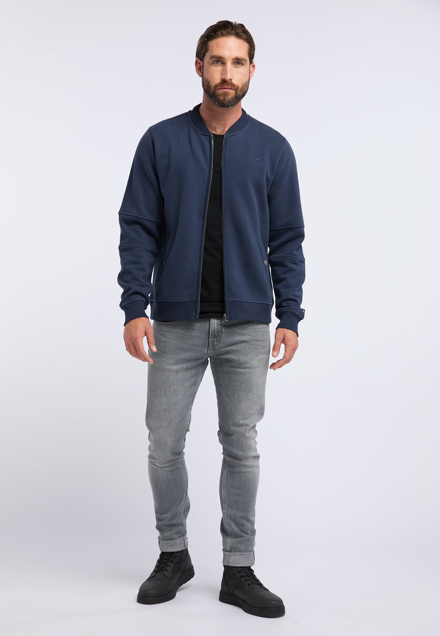 DreiMaster Maritim Herren-Sweatjacke