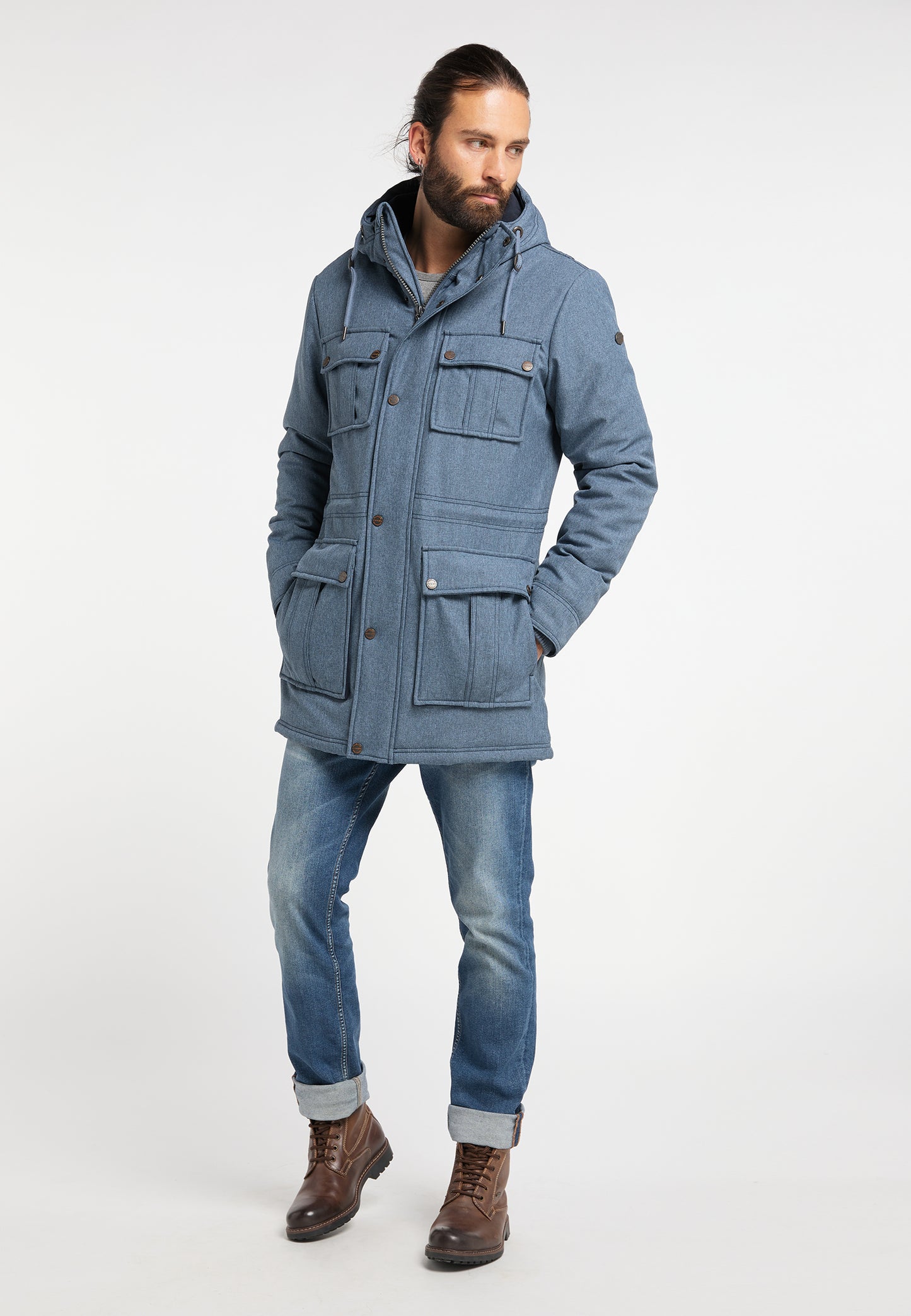 DreiMaster Klassik Herren-Winterparka
