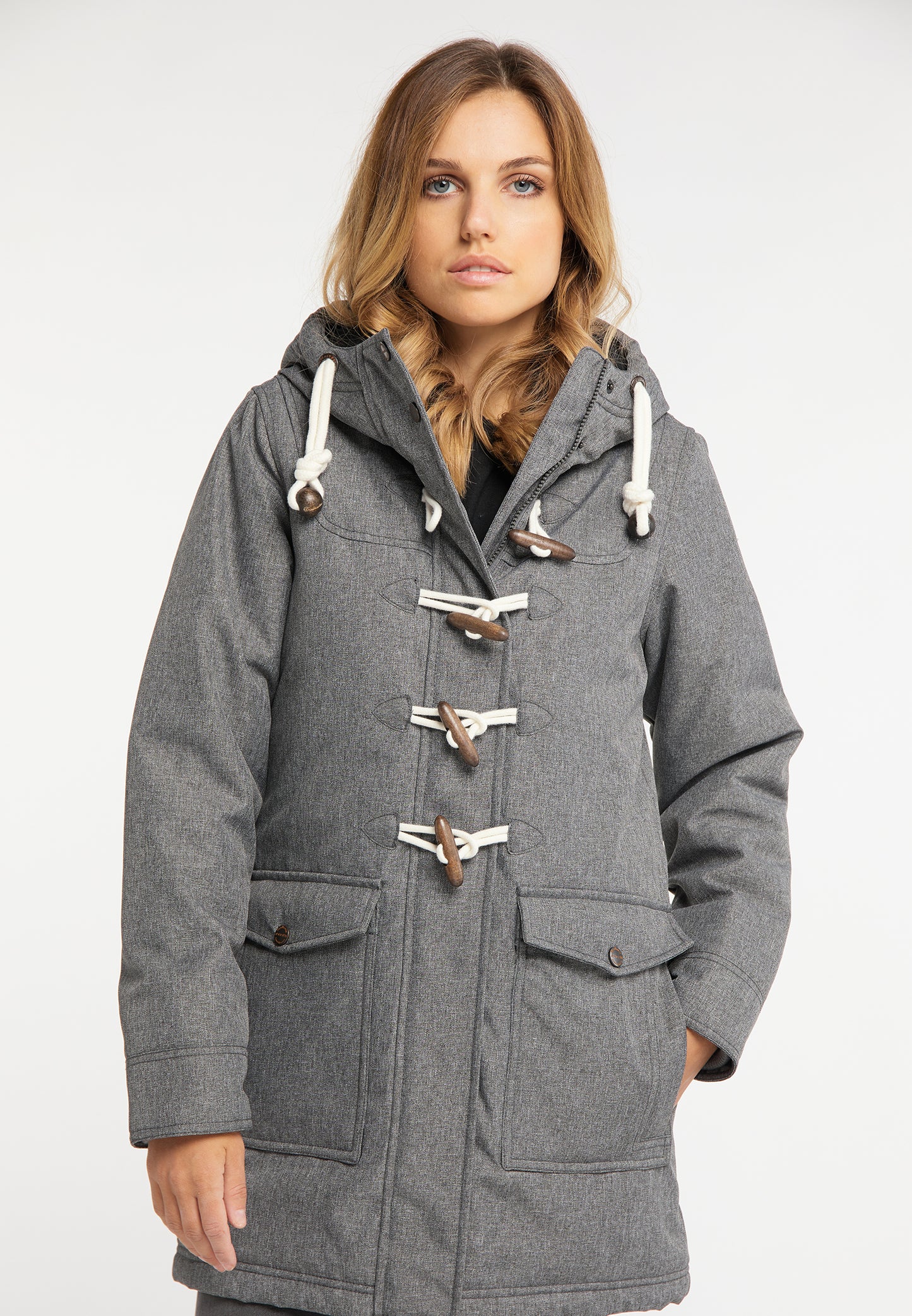 DreiMaster Klassik Damen-Dufflecoat