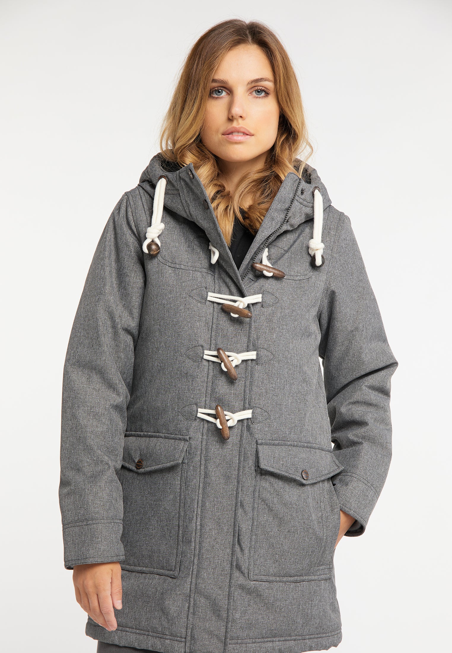DreiMaster Klassik Damen-Dufflecoat