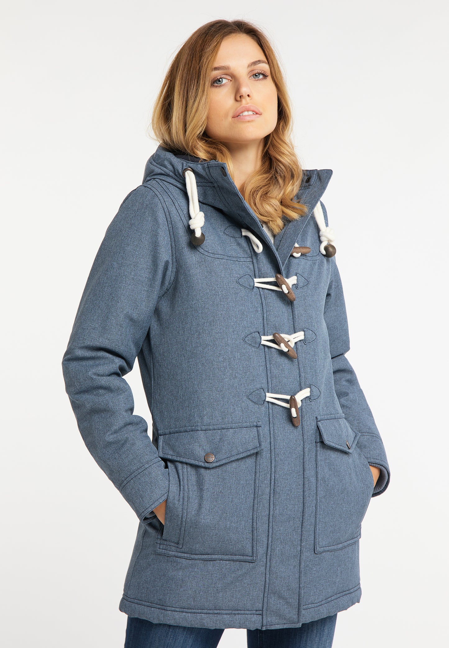 DreiMaster Klassik Damen-Dufflecoat