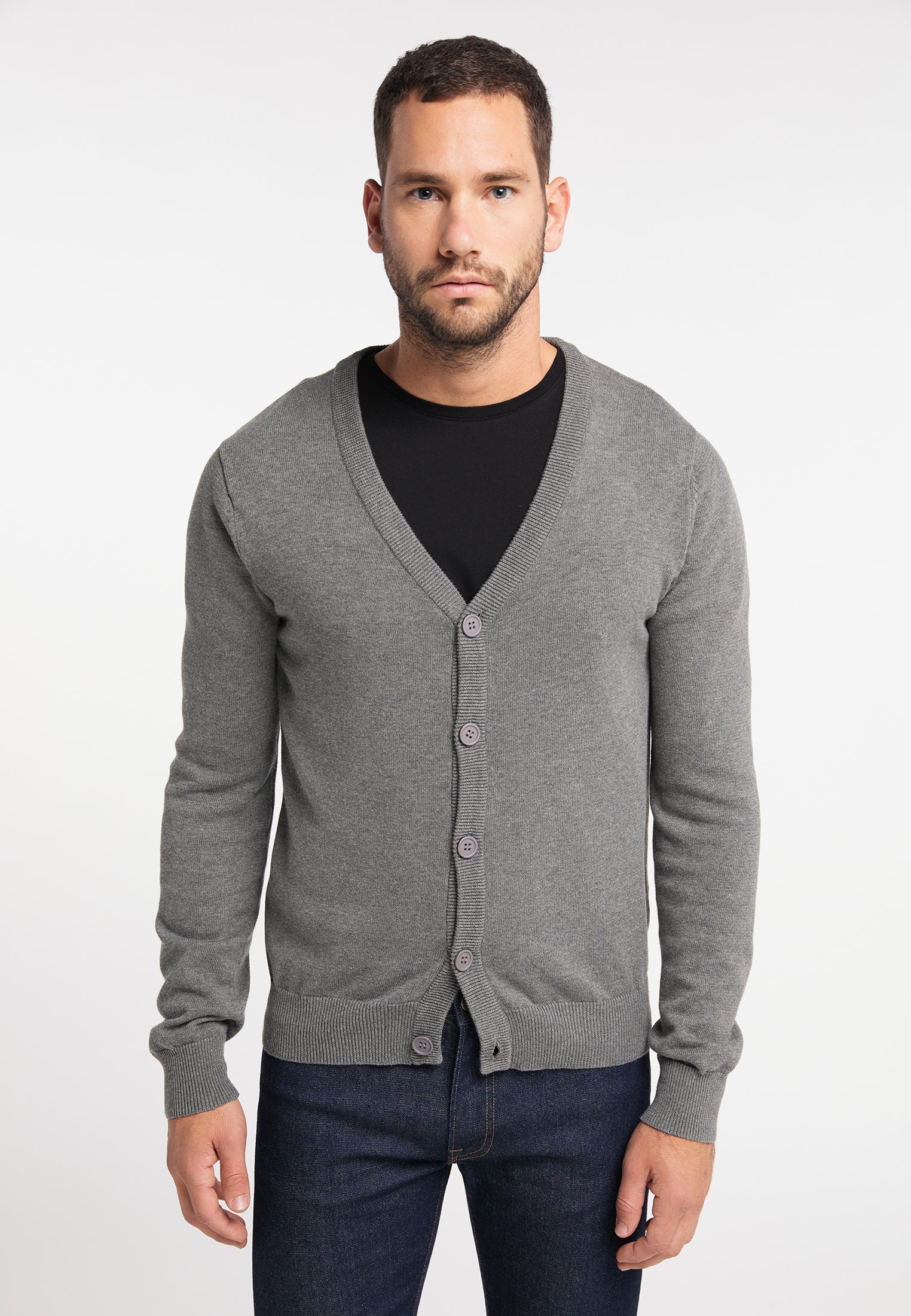 DreiMaster Klassik Men's Strickjacke