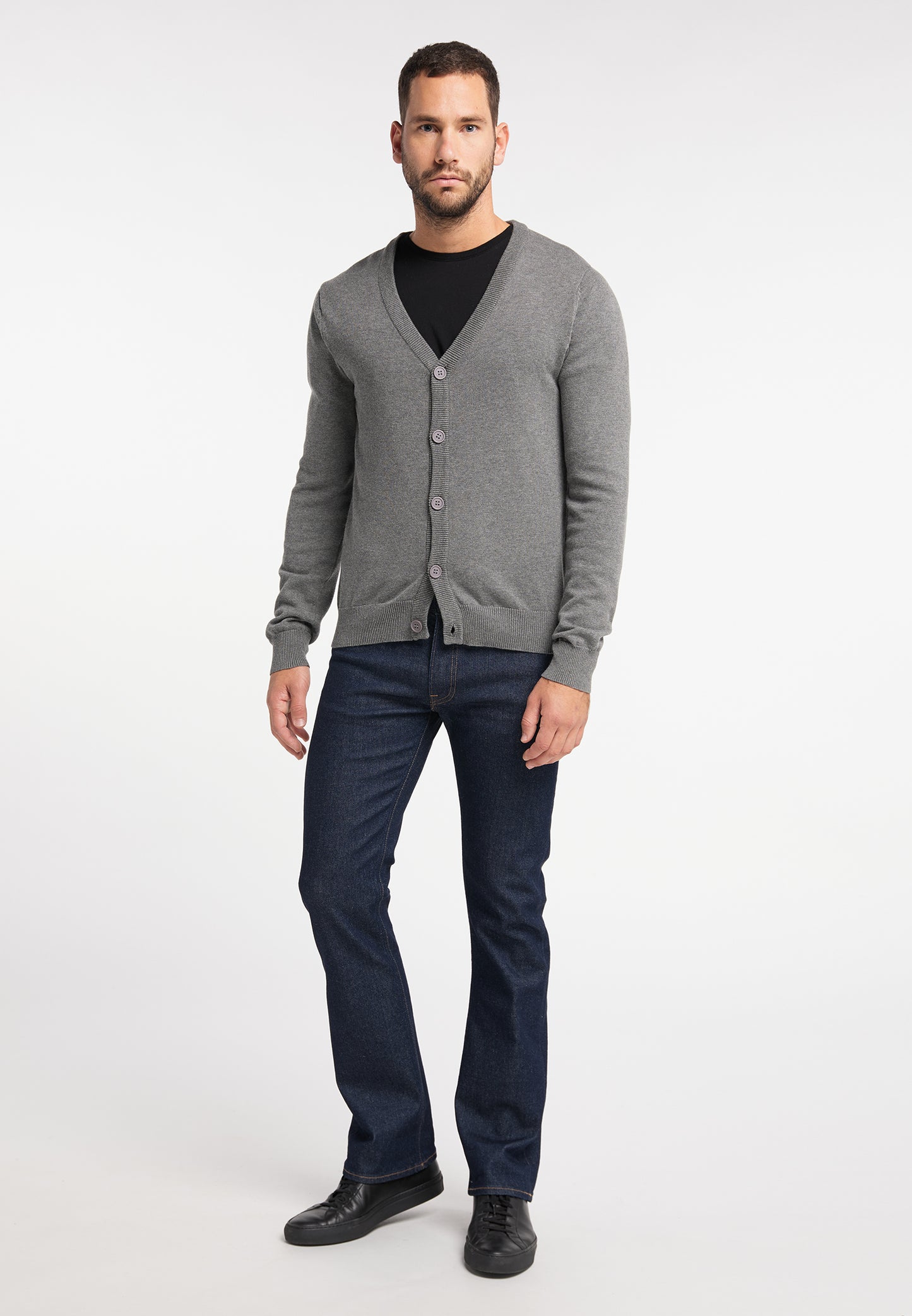DreiMaster Klassik Men's Strickjacke