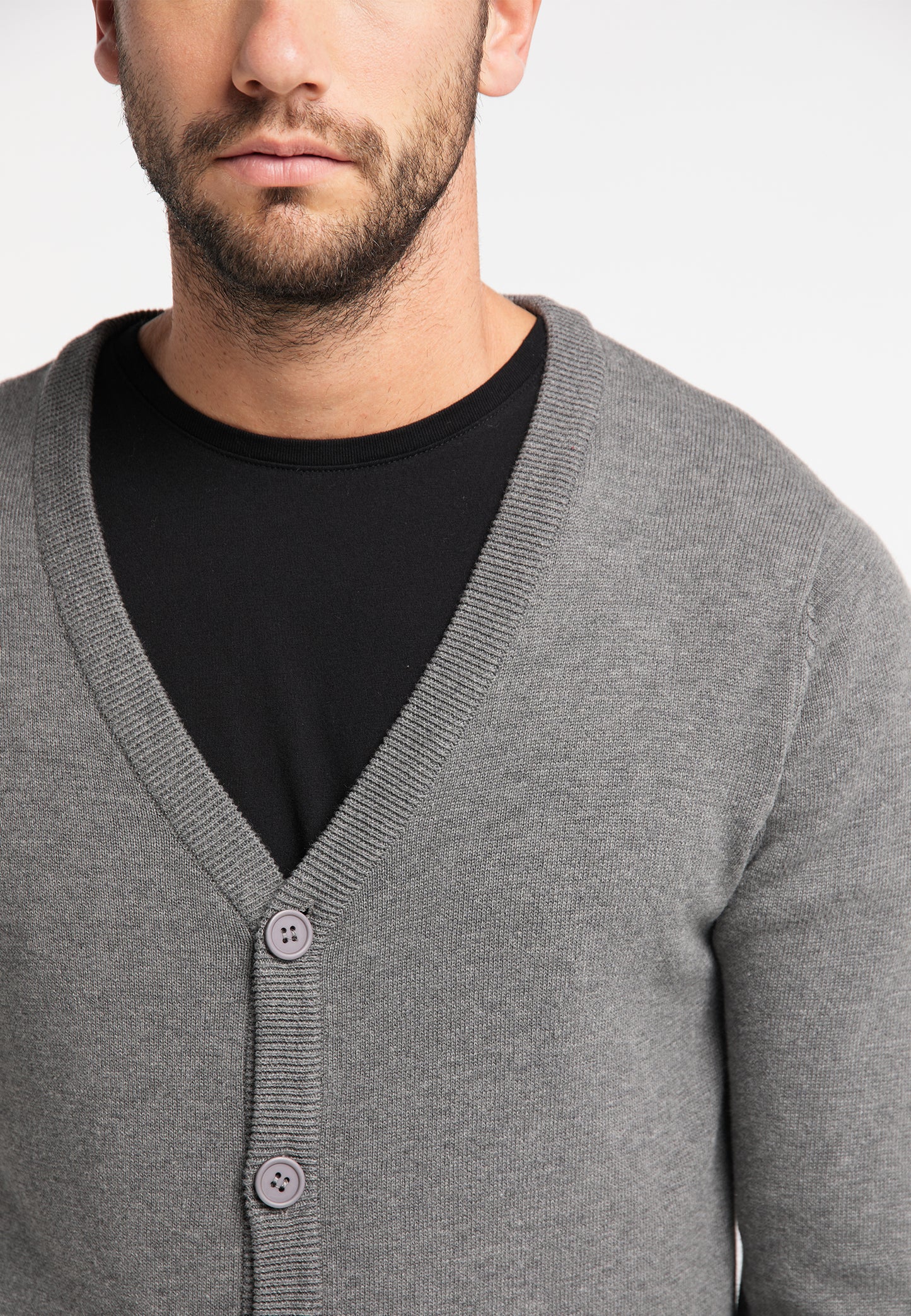 DreiMaster Klassik Men's Strickjacke