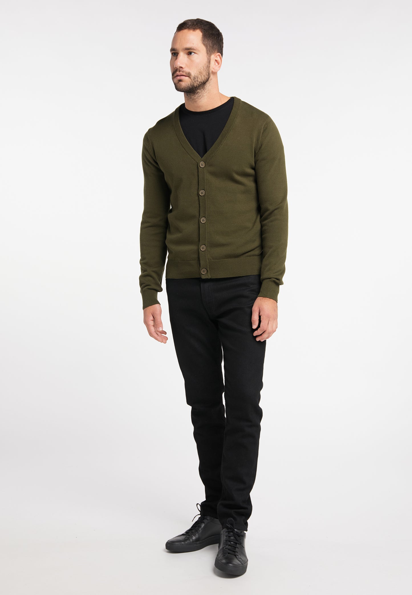 DreiMaster Klassik Men's Strickjacke
