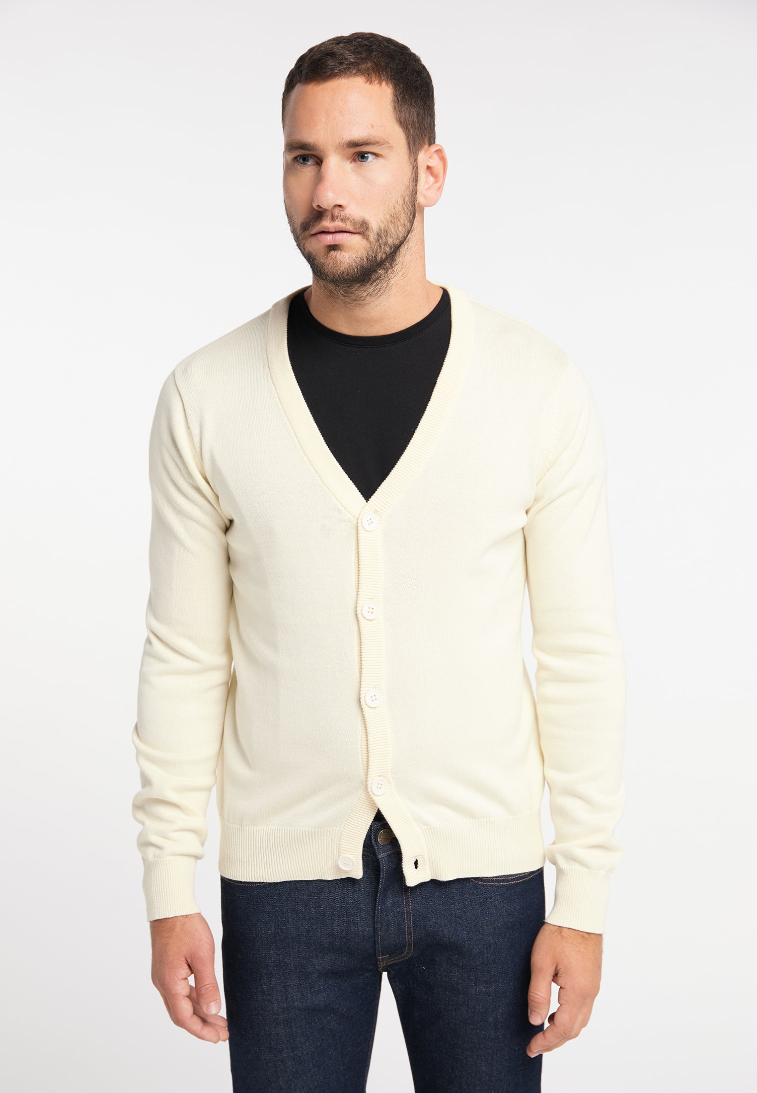 DreiMaster Klassik Men's Strickjacke