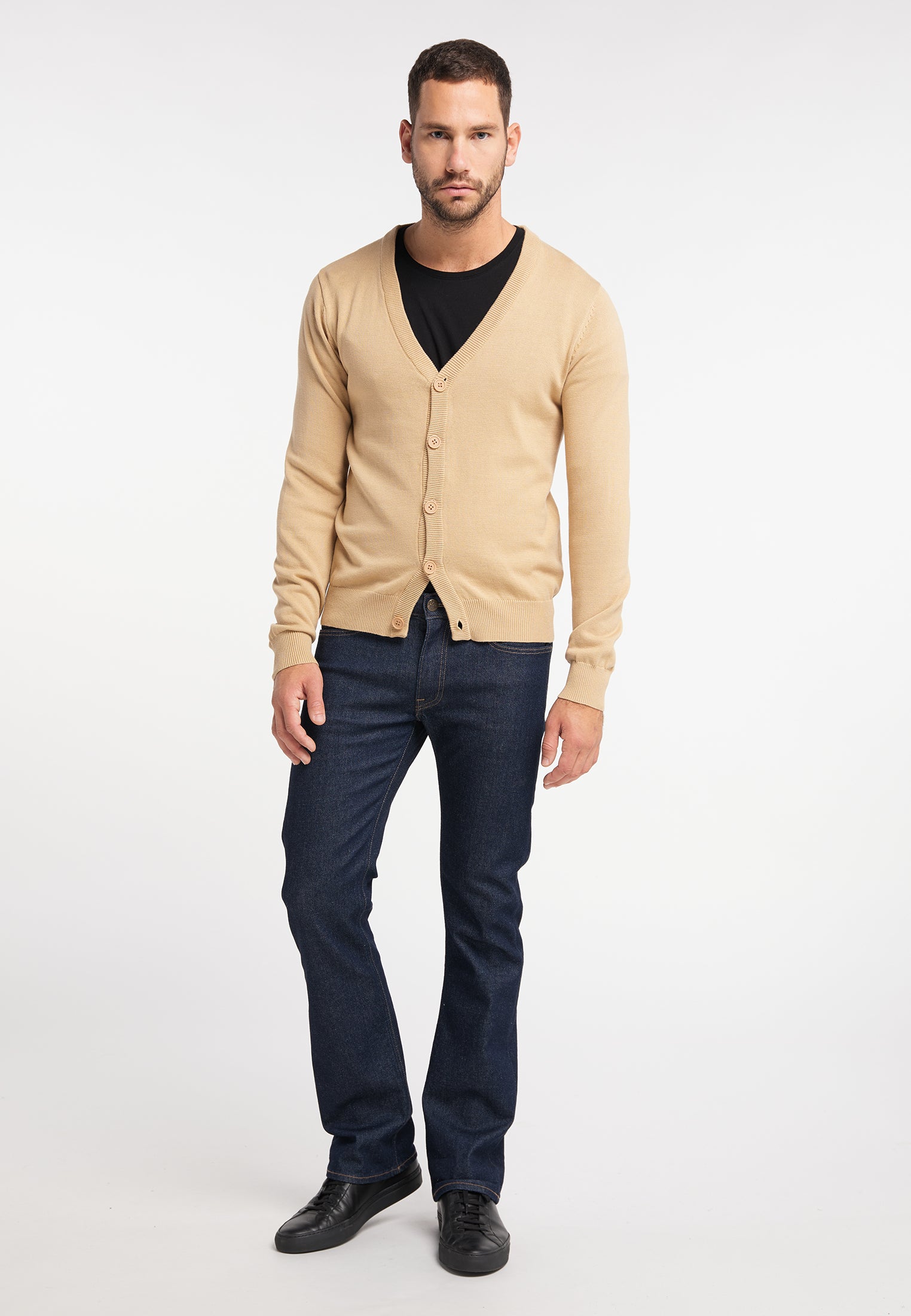 DreiMaster Klassik Men's Strickjacke