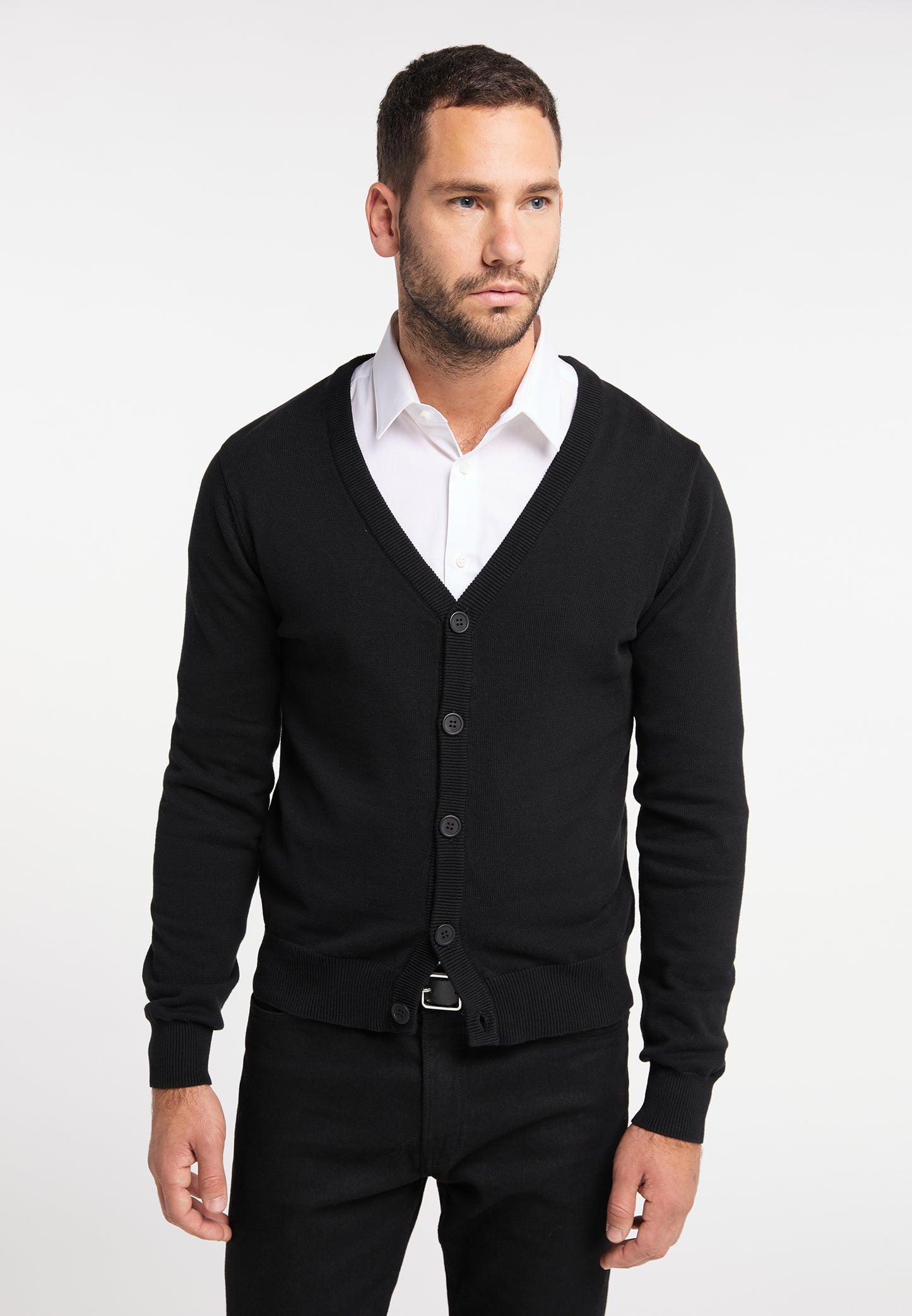 DreiMaster Klassik Men's Strickjacke