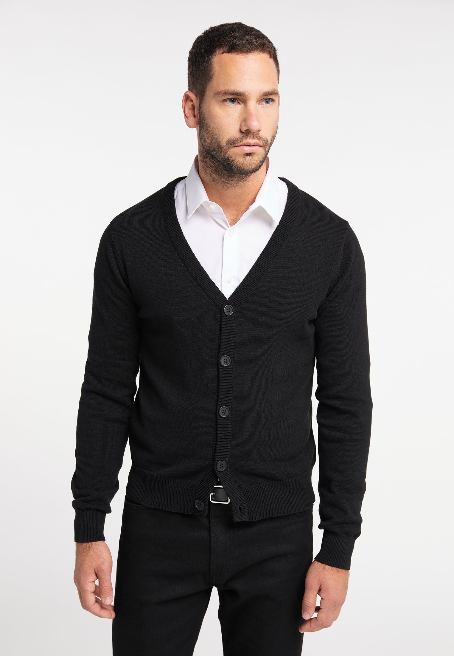 DreiMaster Klassik Men's Strickjacke
