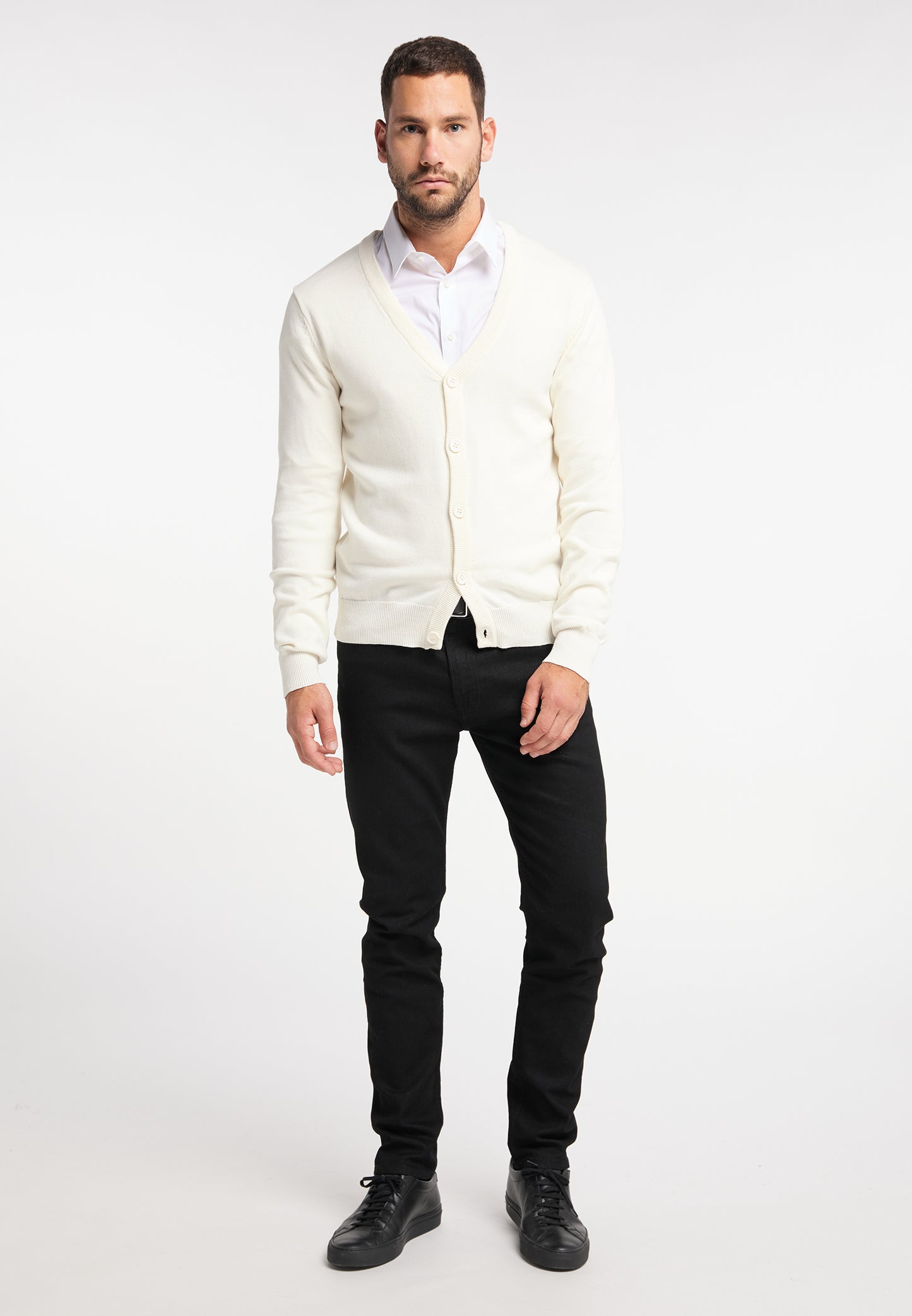 DreiMaster Klassik Men's Strickjacke