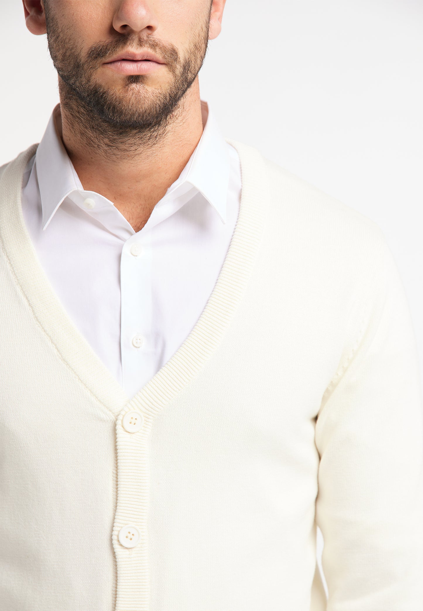 DreiMaster Klassik Men's Strickjacke