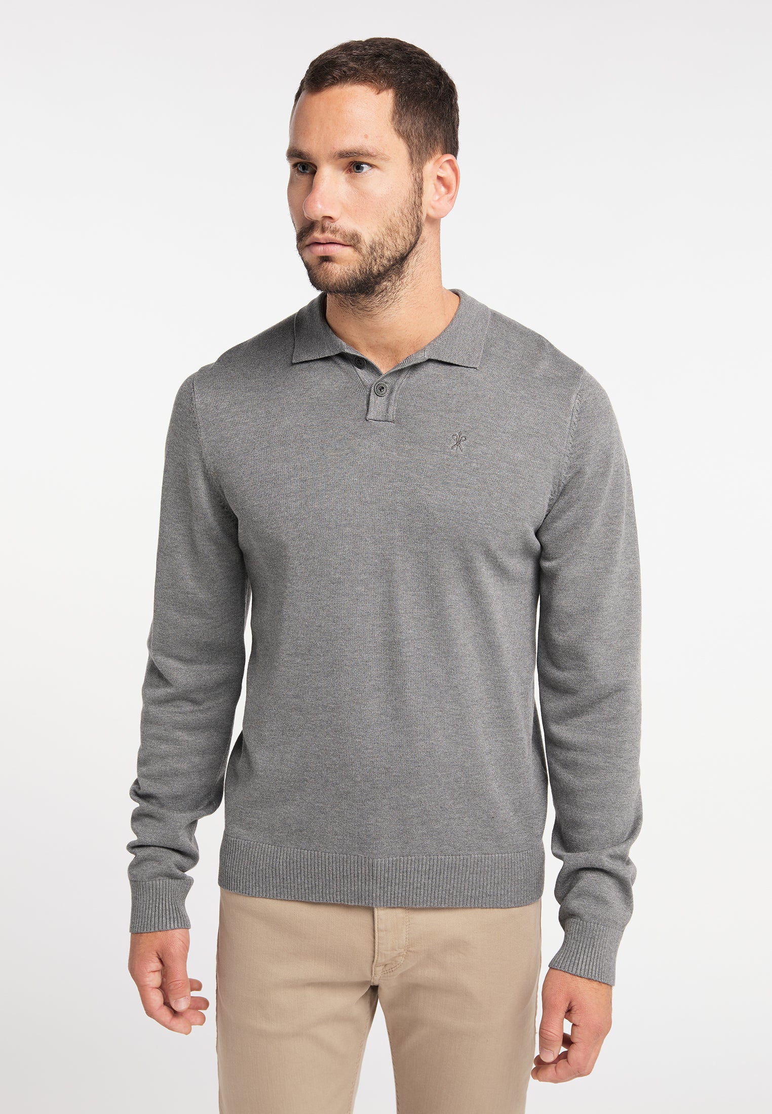 DreiMaster Klassik Herren-Strickpullover