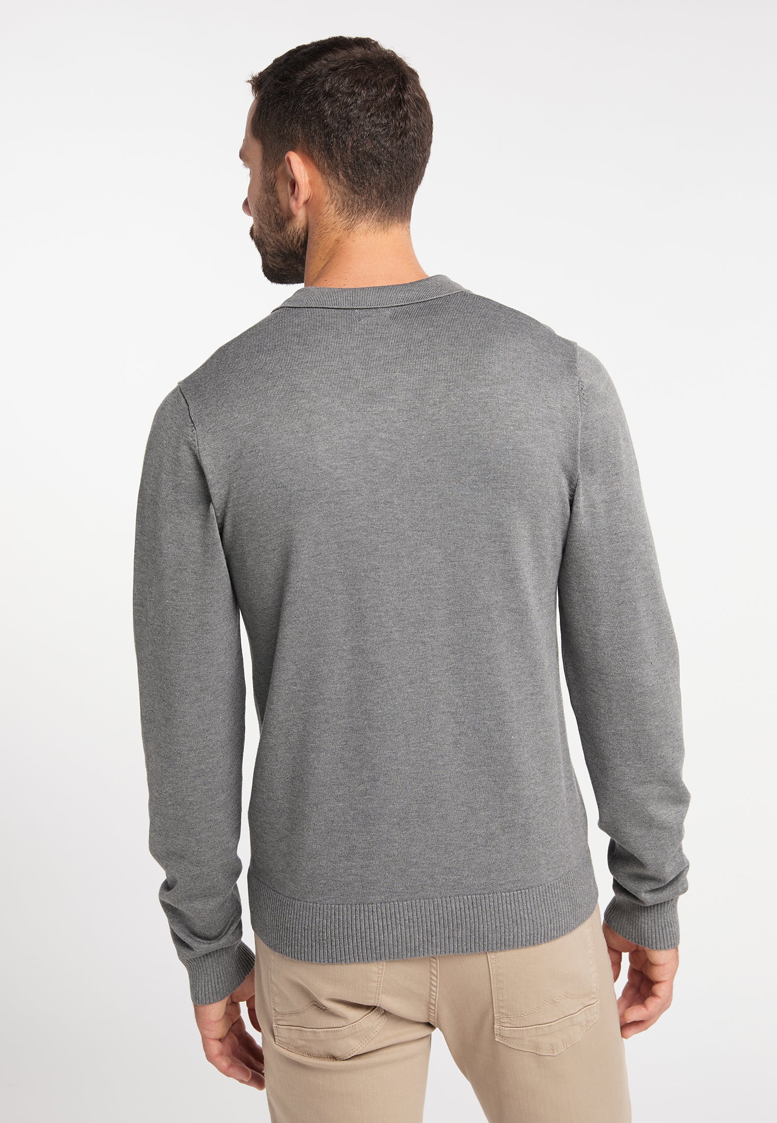 DreiMaster Klassik Herren-Strickpullover