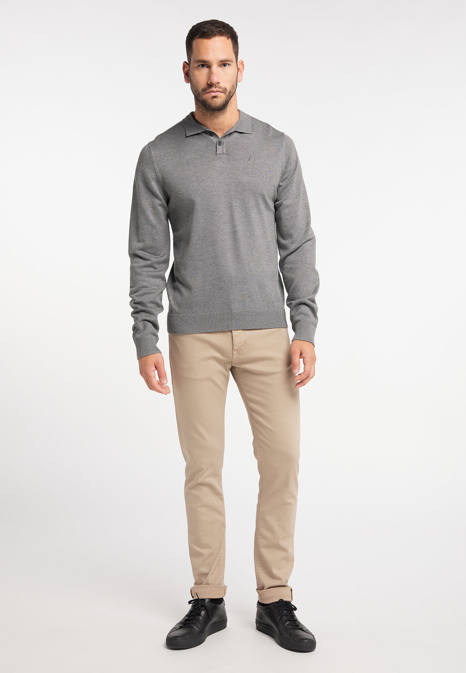DreiMaster Klassik Herren-Strickpullover