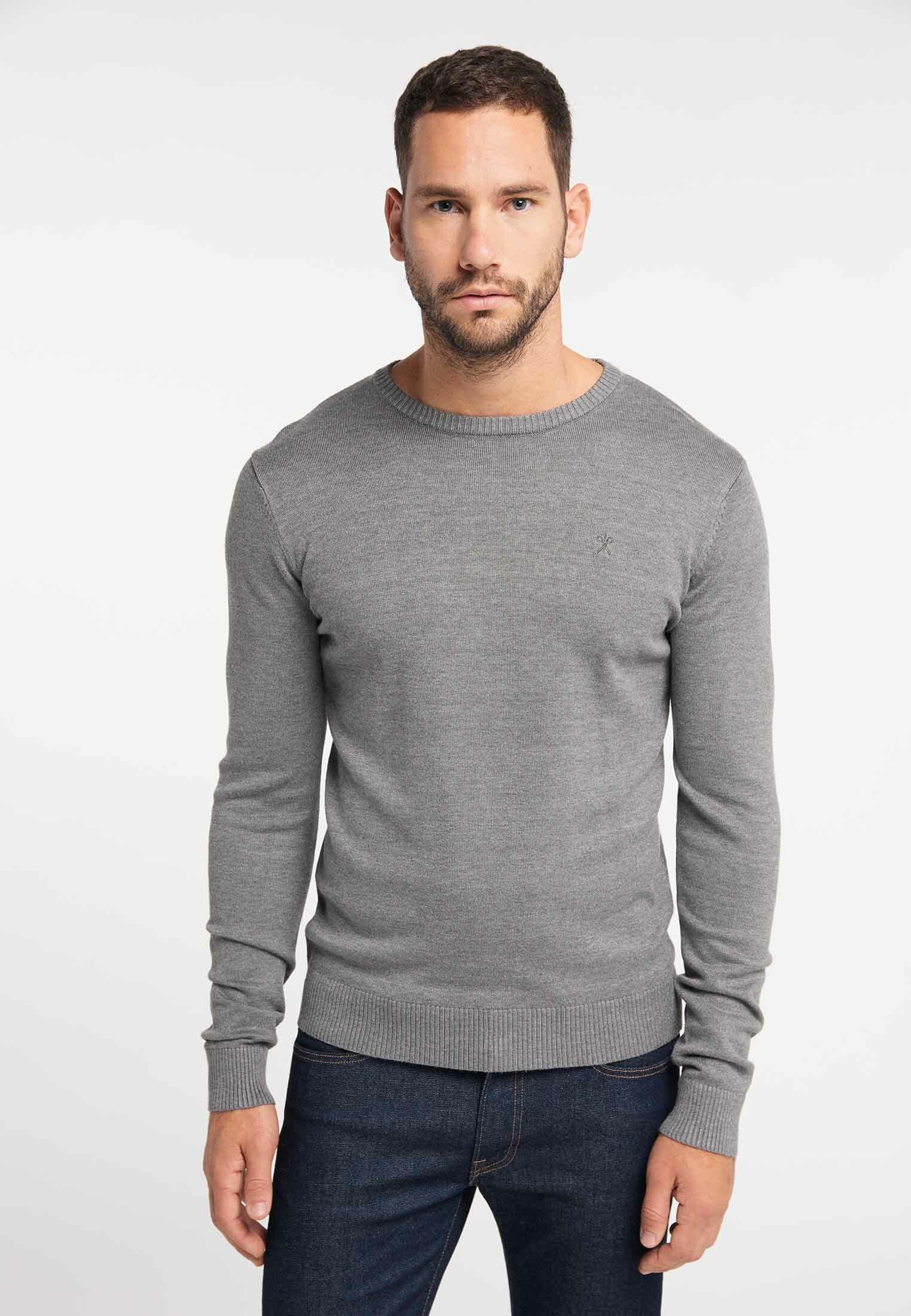 DreiMaster Klassik Herren-Strickpullover