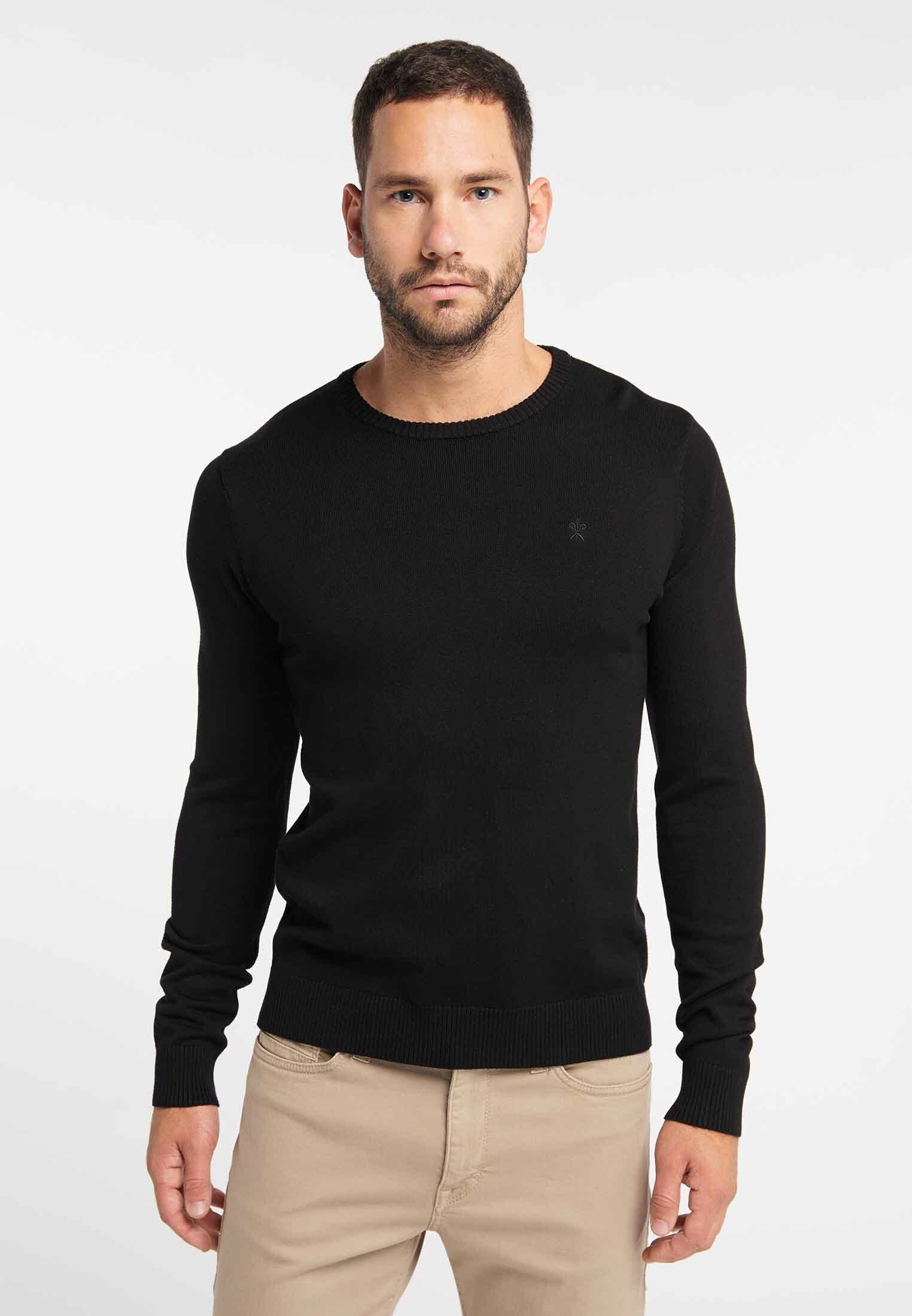 DreiMaster Klassik Herren-Strickpullover