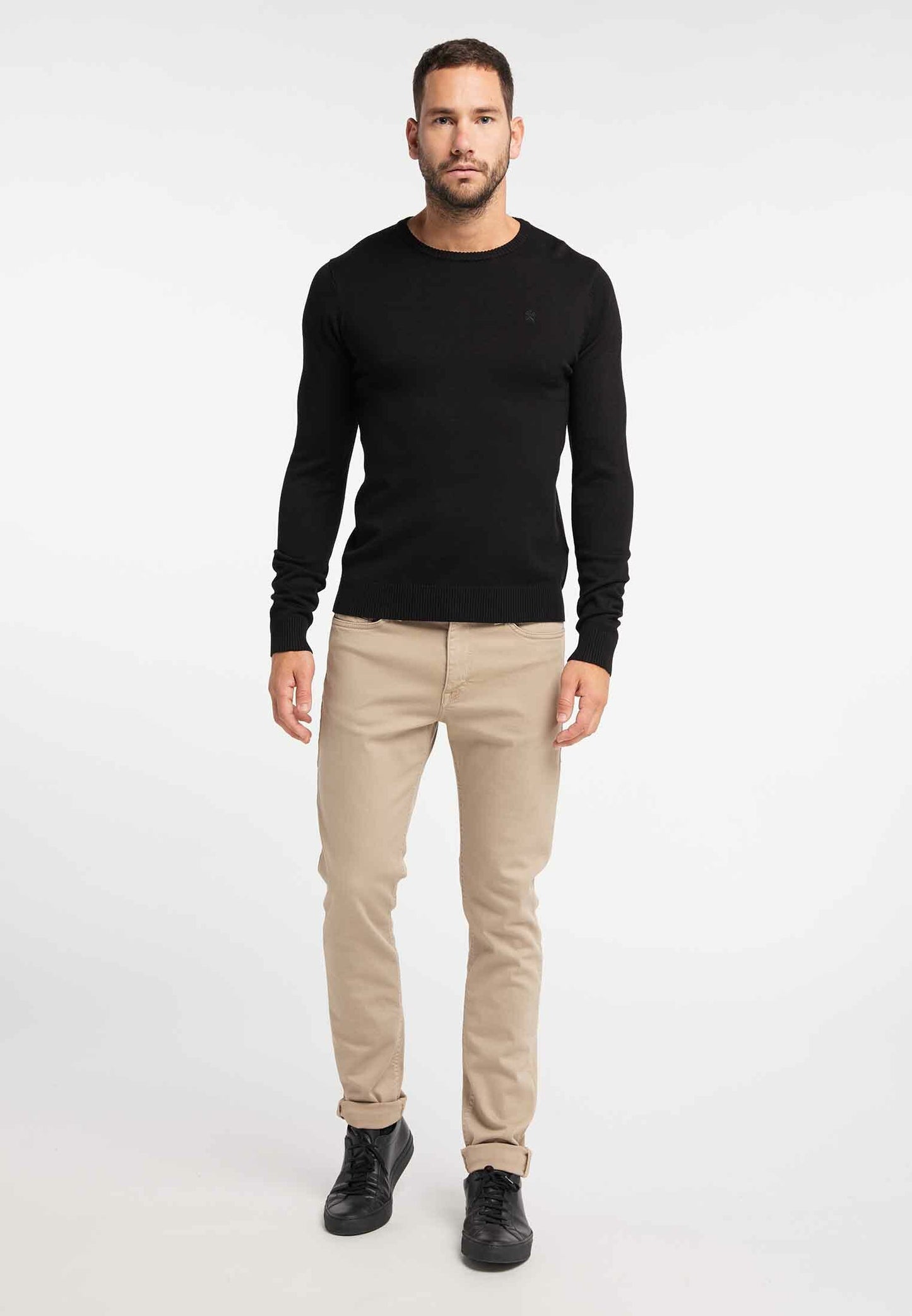 DreiMaster Klassik Herren-Strickpullover