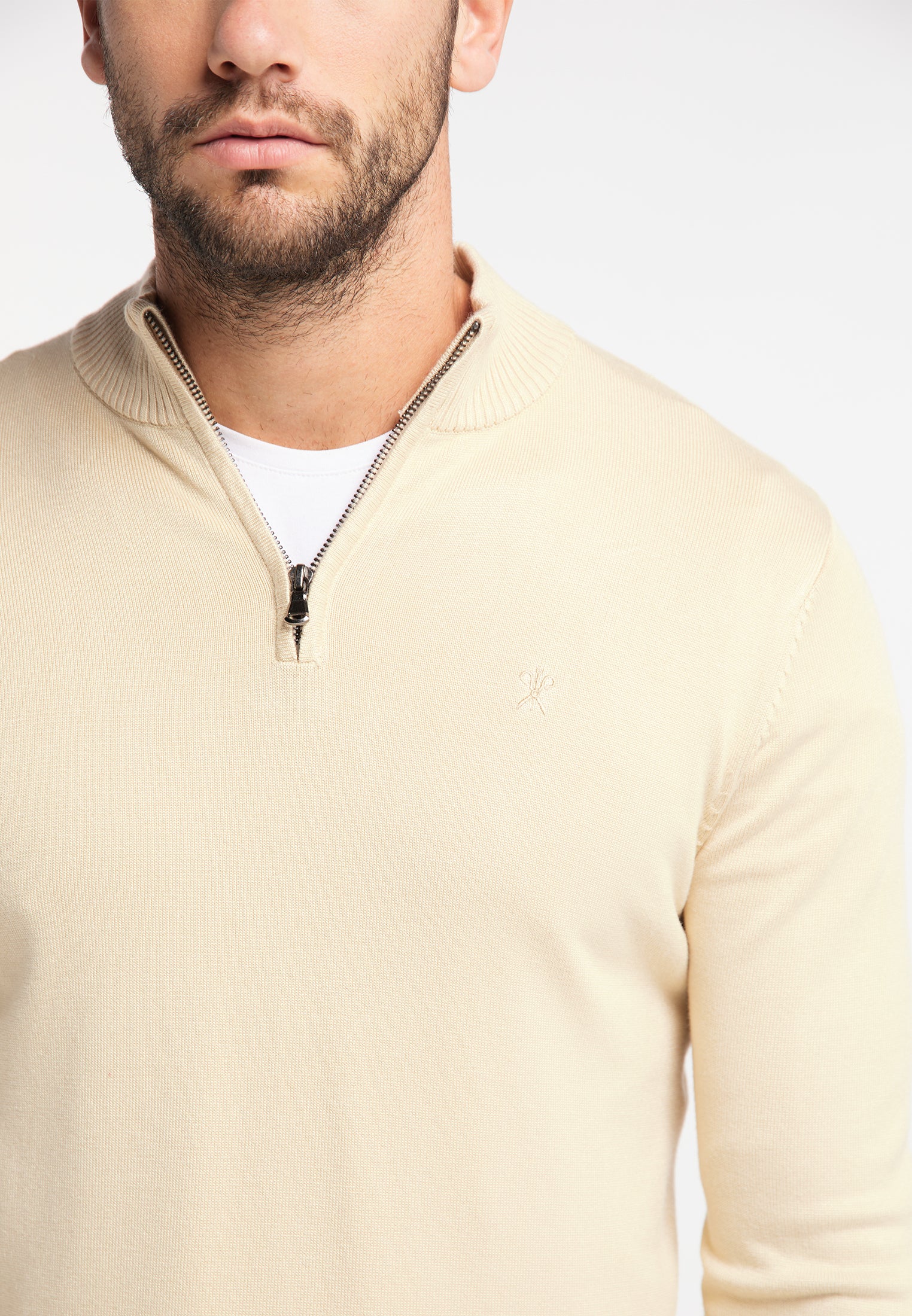 DreiMaster Klassik Herren-Strickpullover