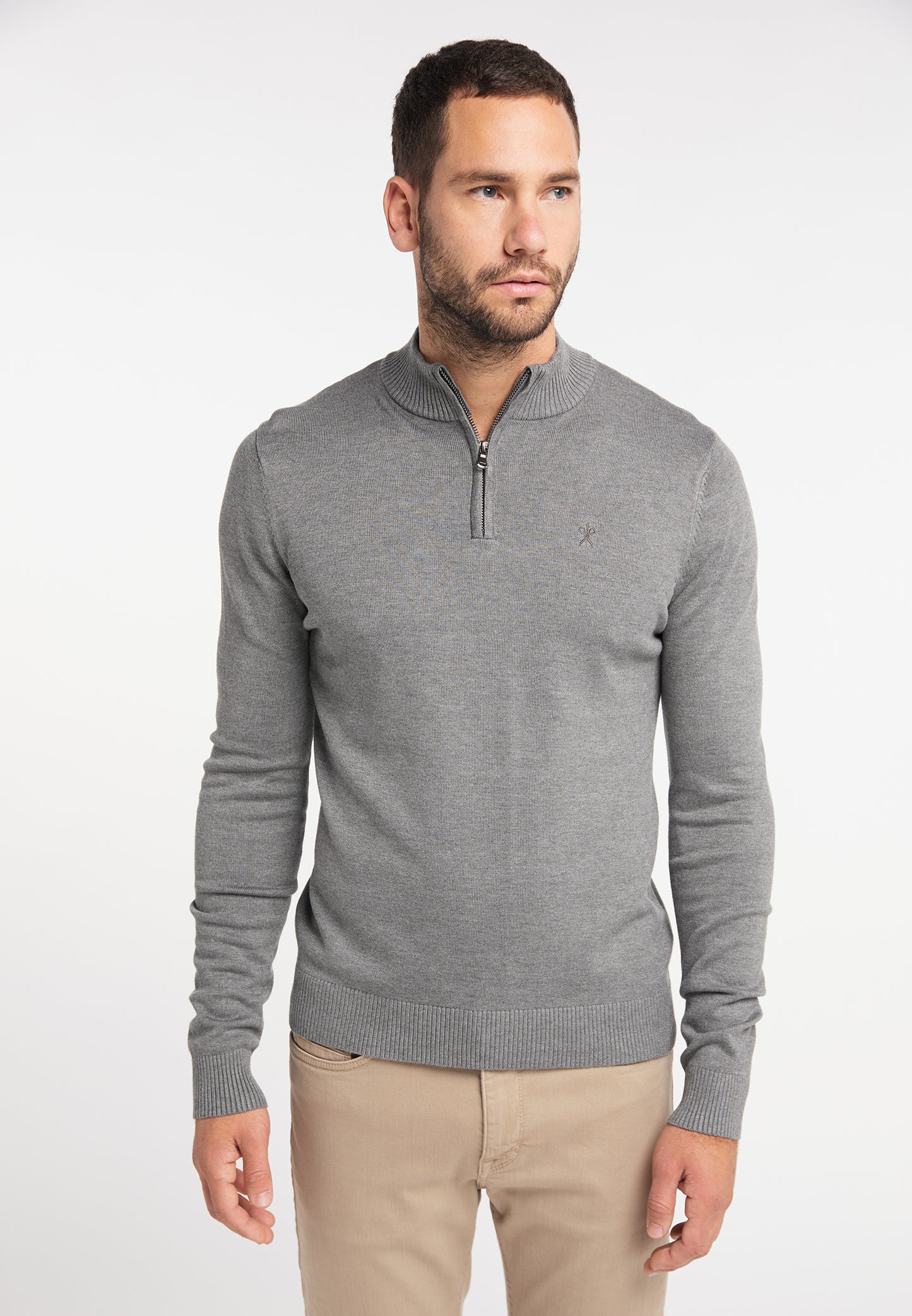 DreiMaster Klassik Herren-Strickpullover