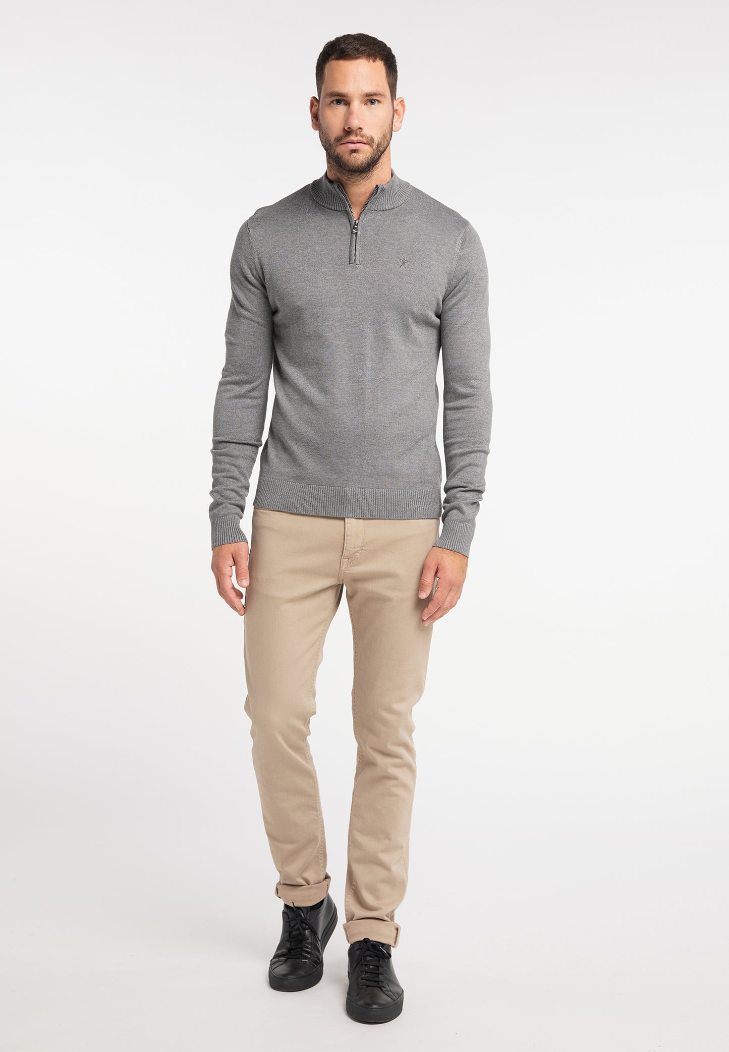 DreiMaster Klassik Herren-Strickpullover