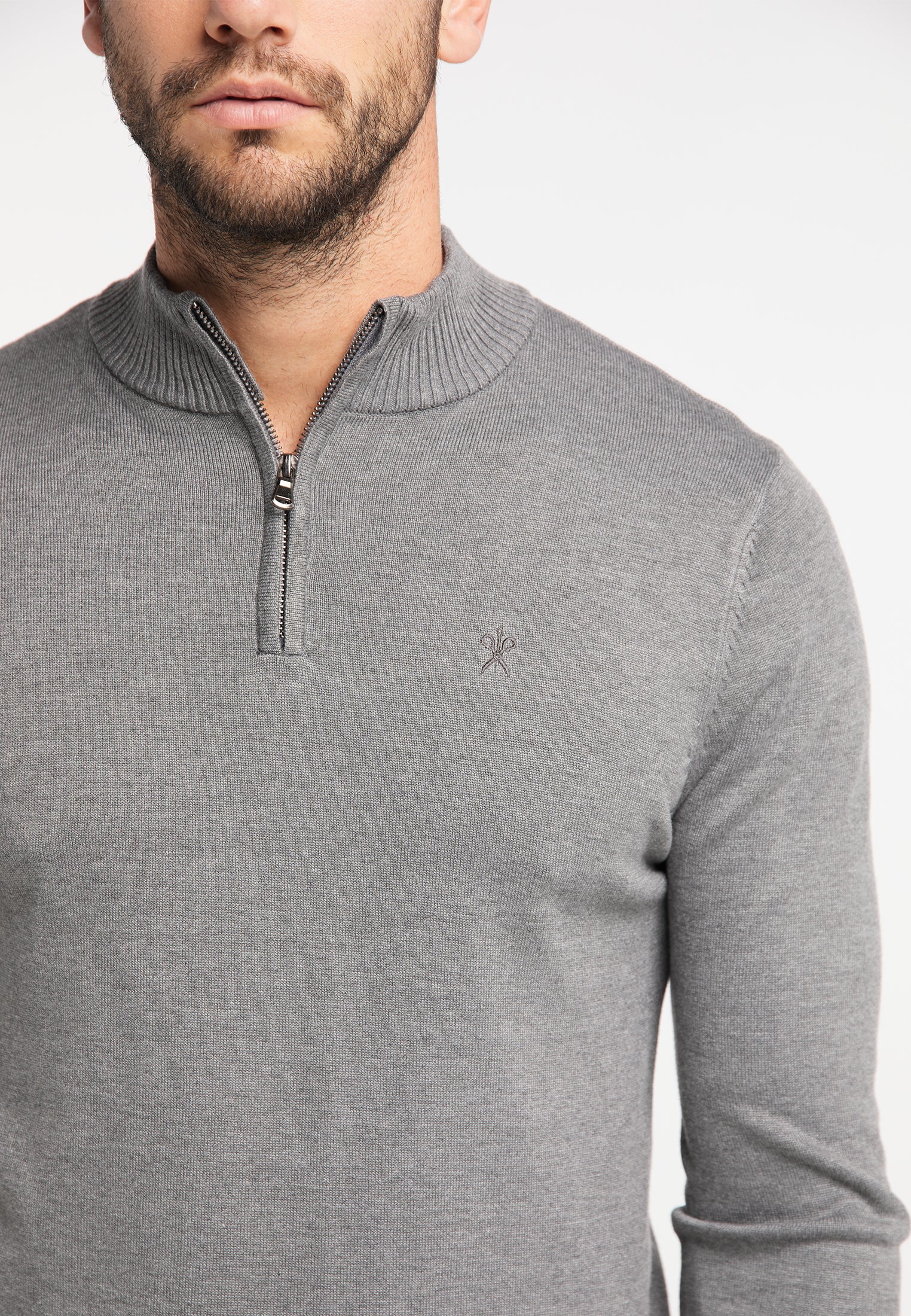 DreiMaster Klassik Herren-Strickpullover