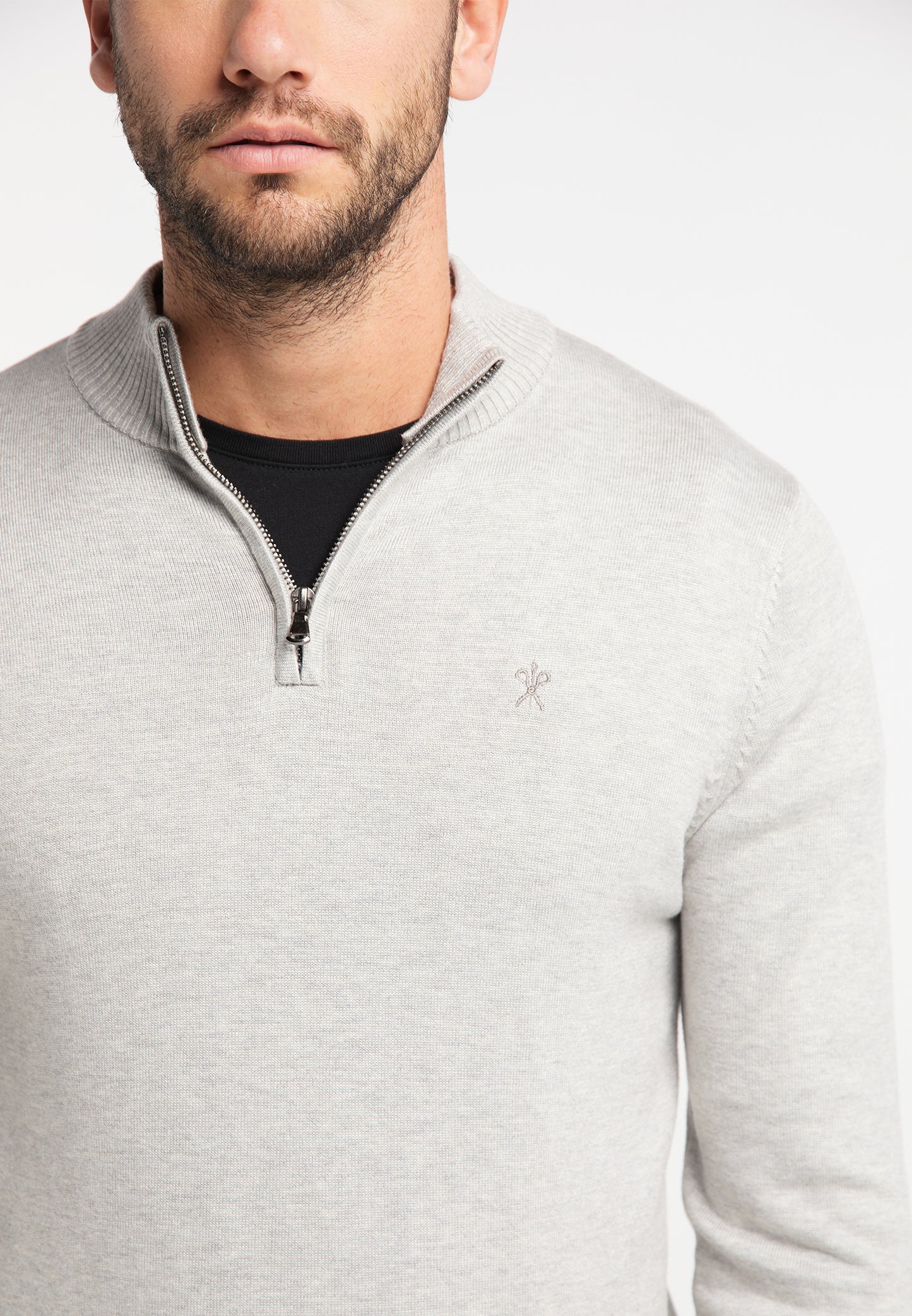 DreiMaster Klassik Herren-Strickpullover