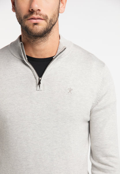DreiMaster Klassik Herren-Strickpullover