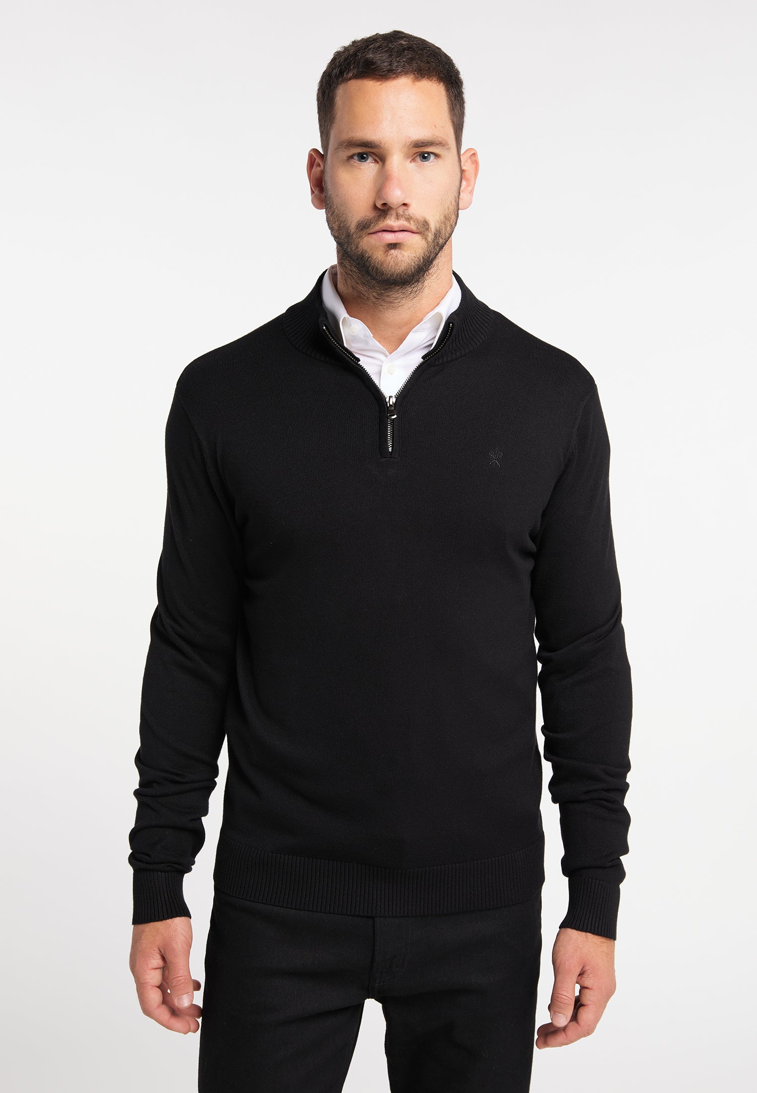 DreiMaster Klassik Herren-Strickpullover