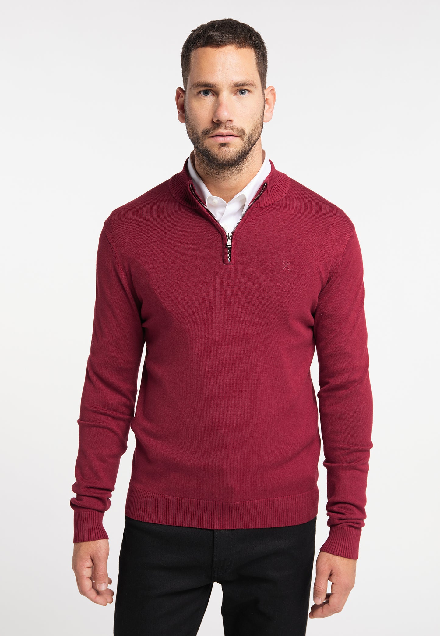 DreiMaster Klassik Herren-Strickpullover