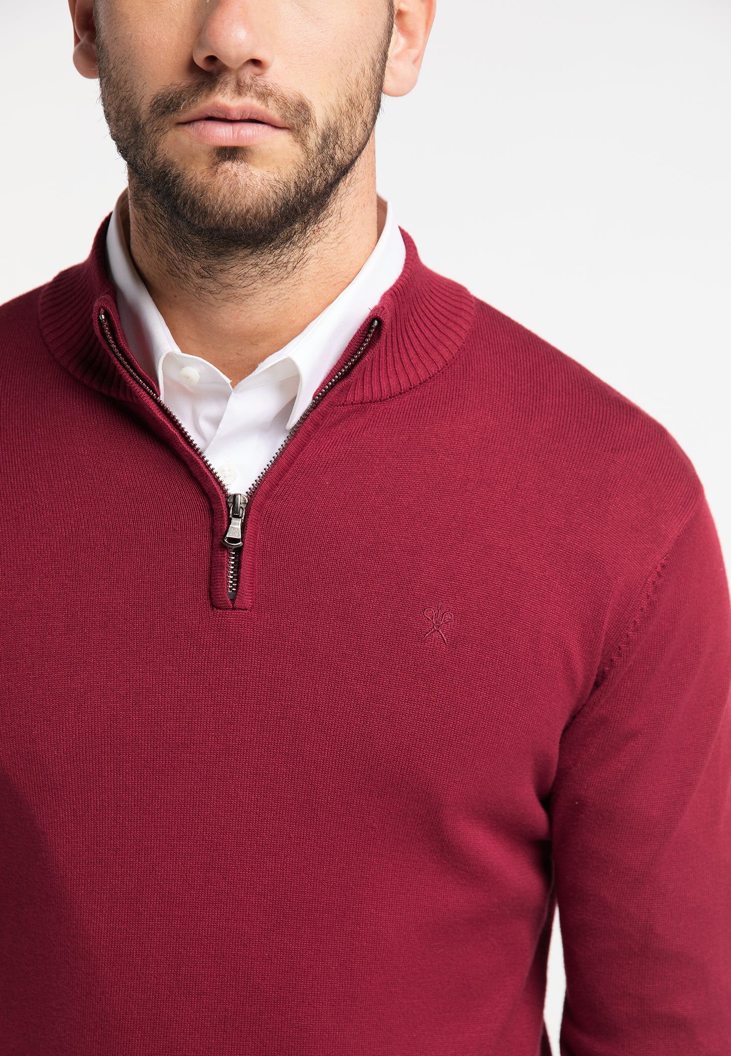 DreiMaster Klassik Herren-Strickpullover