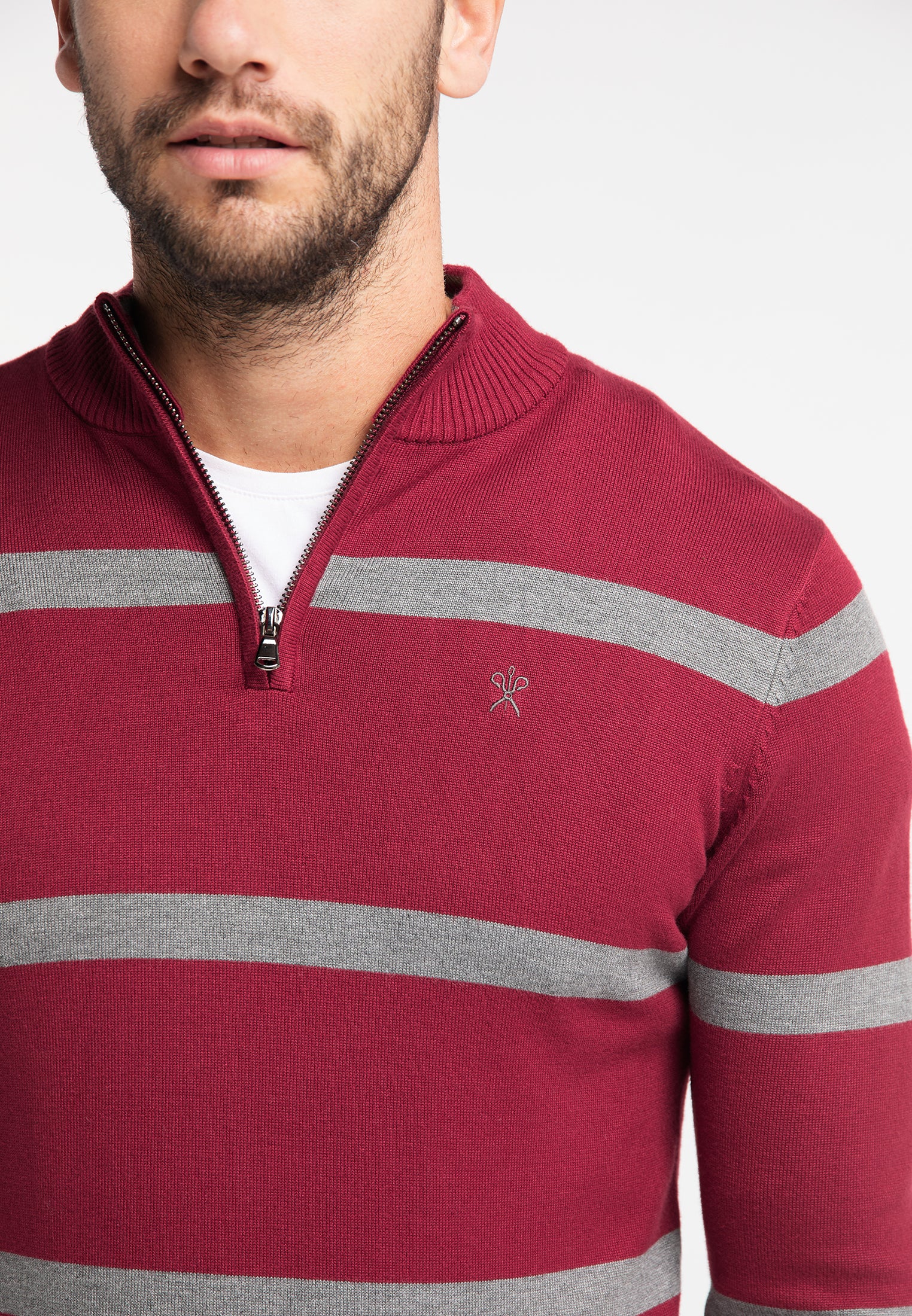 DreiMaster Klassik Herren-Strickpullover