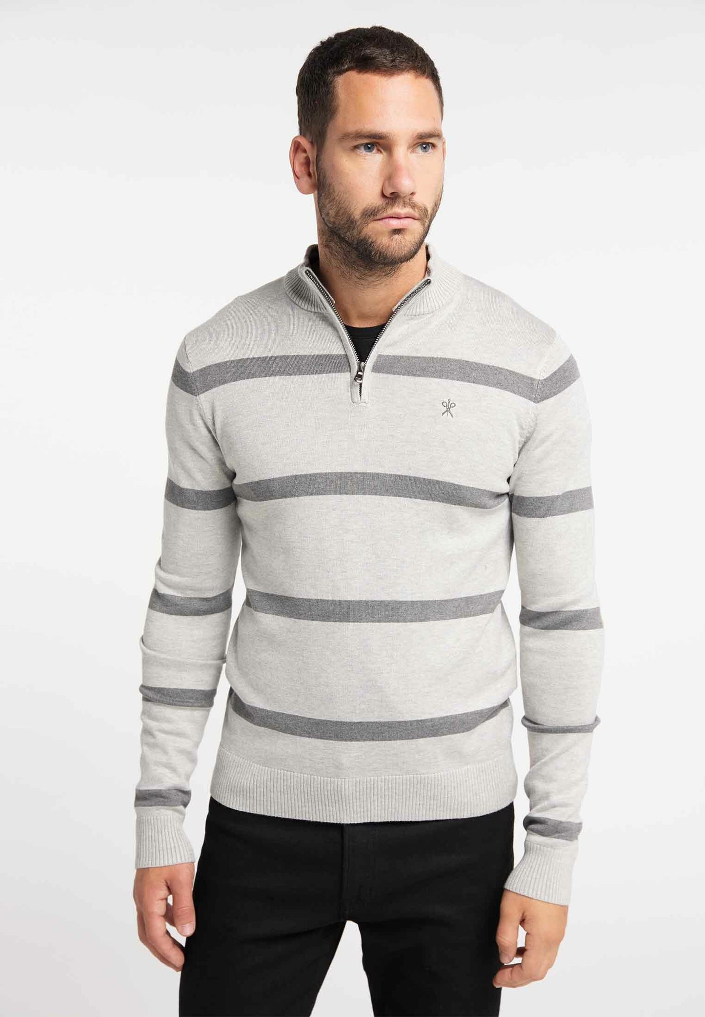 DreiMaster Klassik Herren-Strickpullover