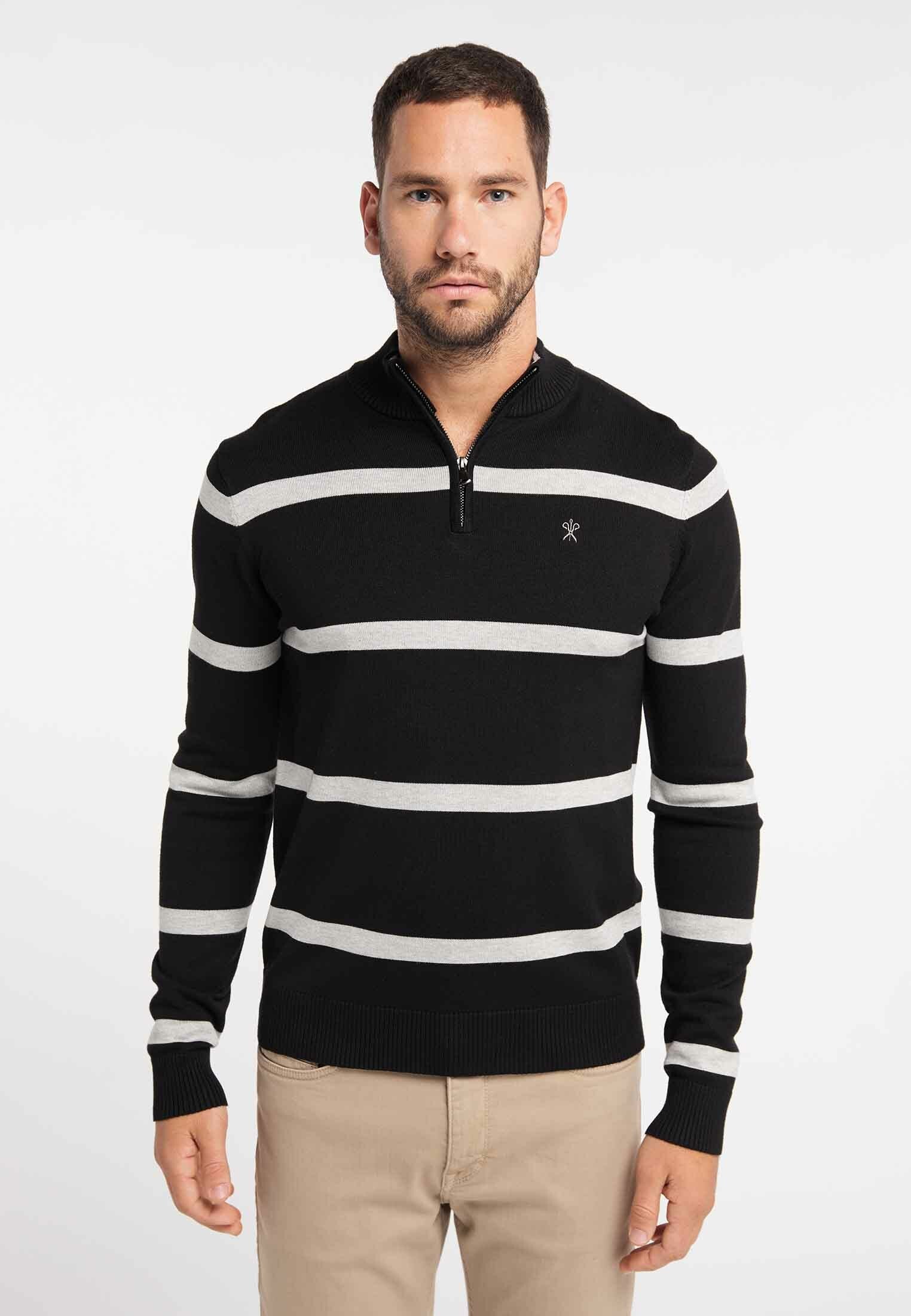 DreiMaster Klassik Herren-Strickpullover