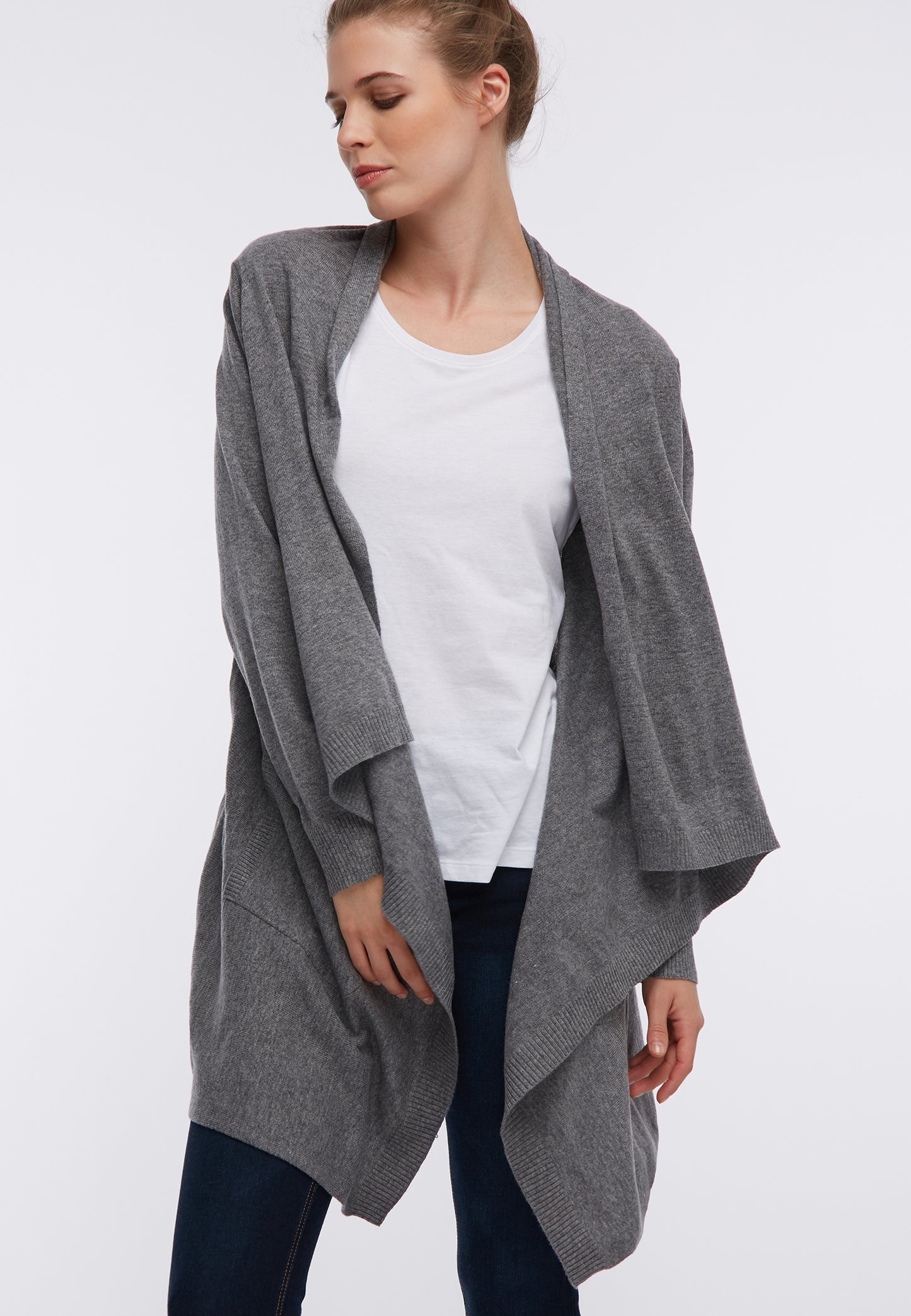 DreiMaster Damen-Strickjacke