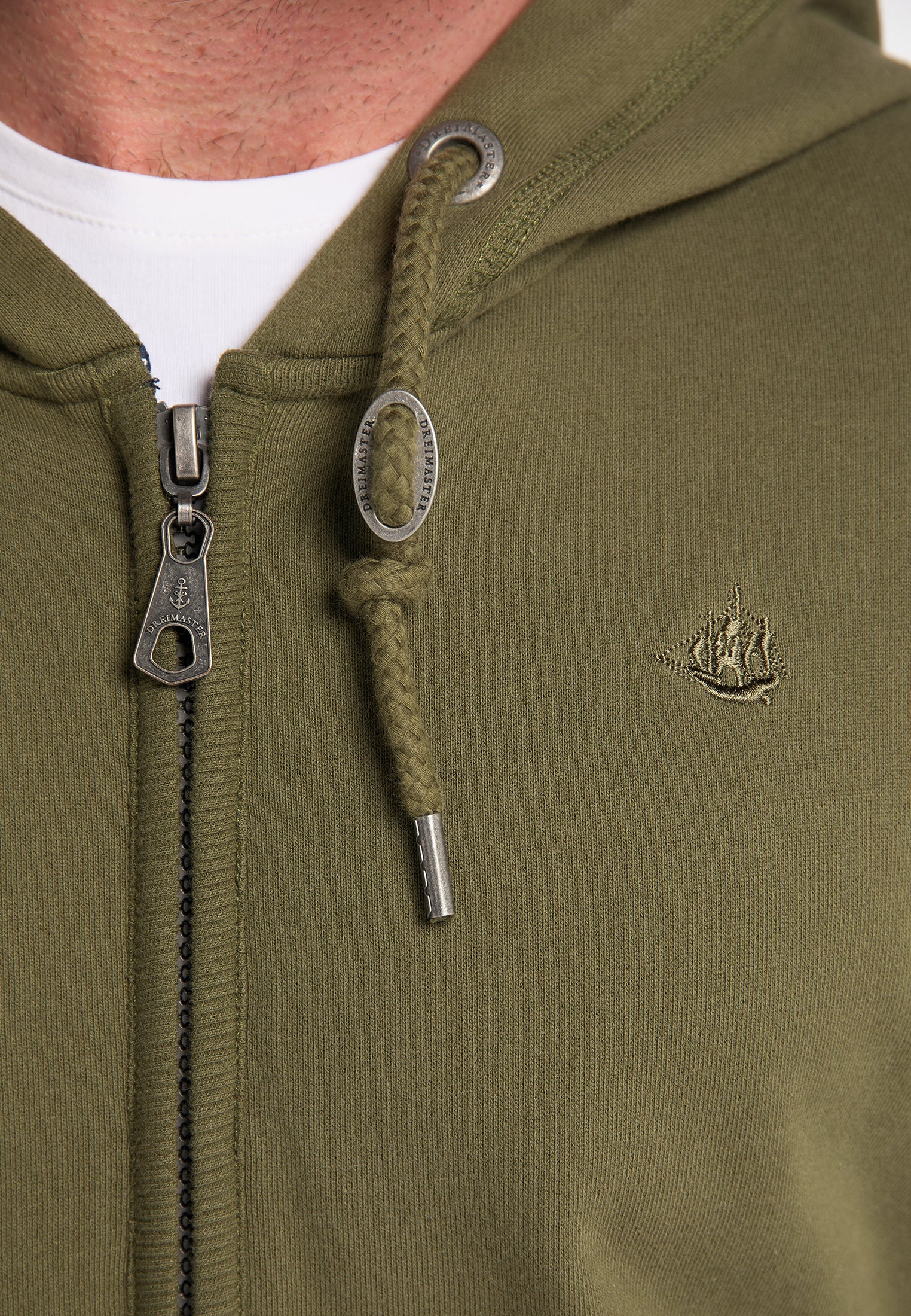DreiMaster Herren-Sweatjacke