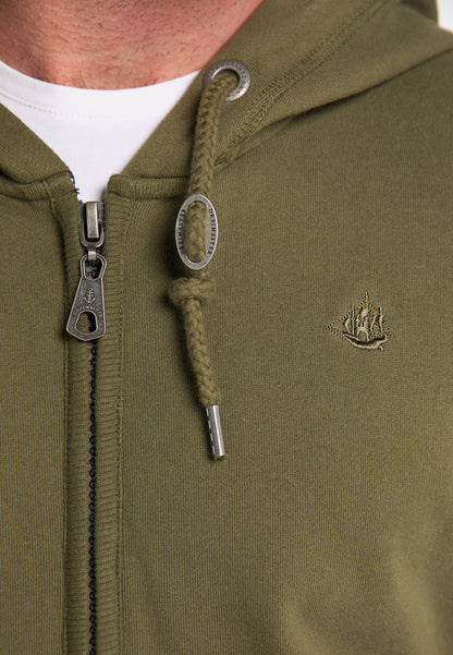 DreiMaster Herren-Sweatjacke