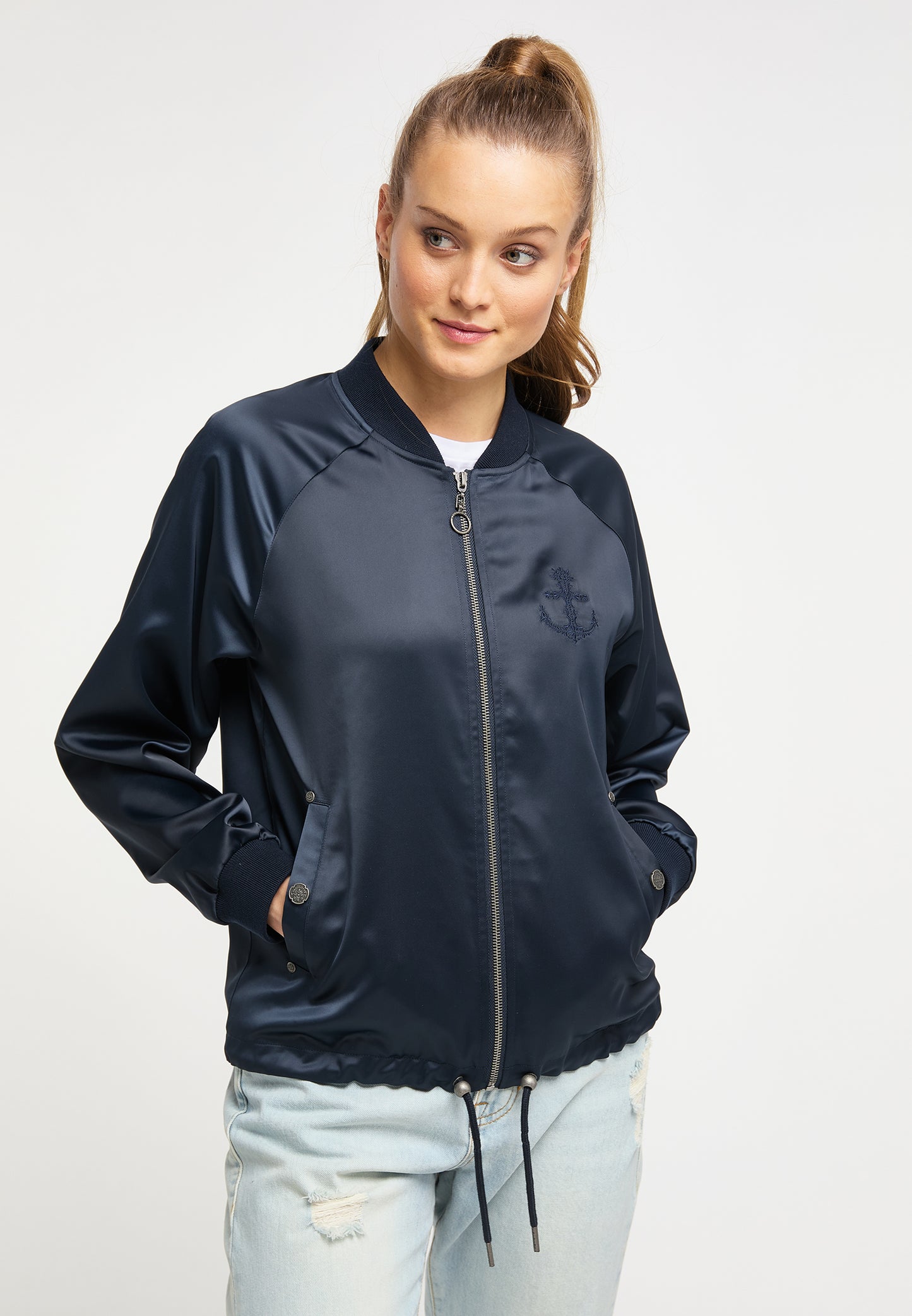 DreiMaster Vintage Women's Satinblouson