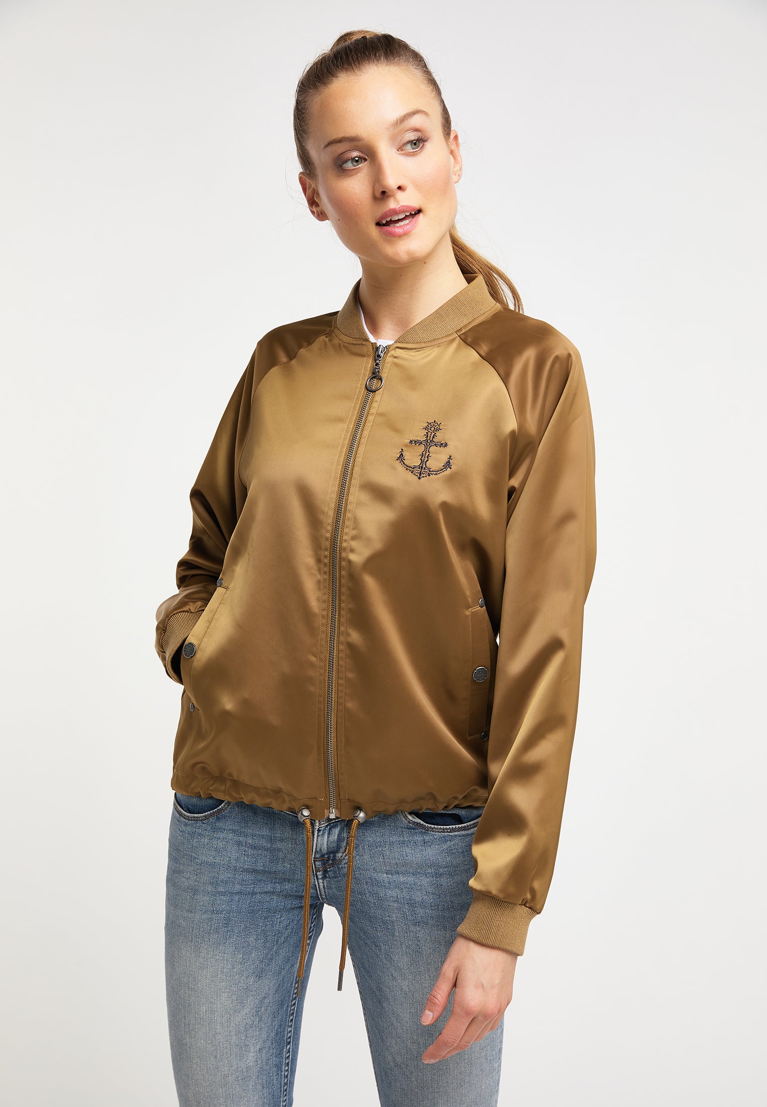 DreiMaster Vintage Women's Satinblouson