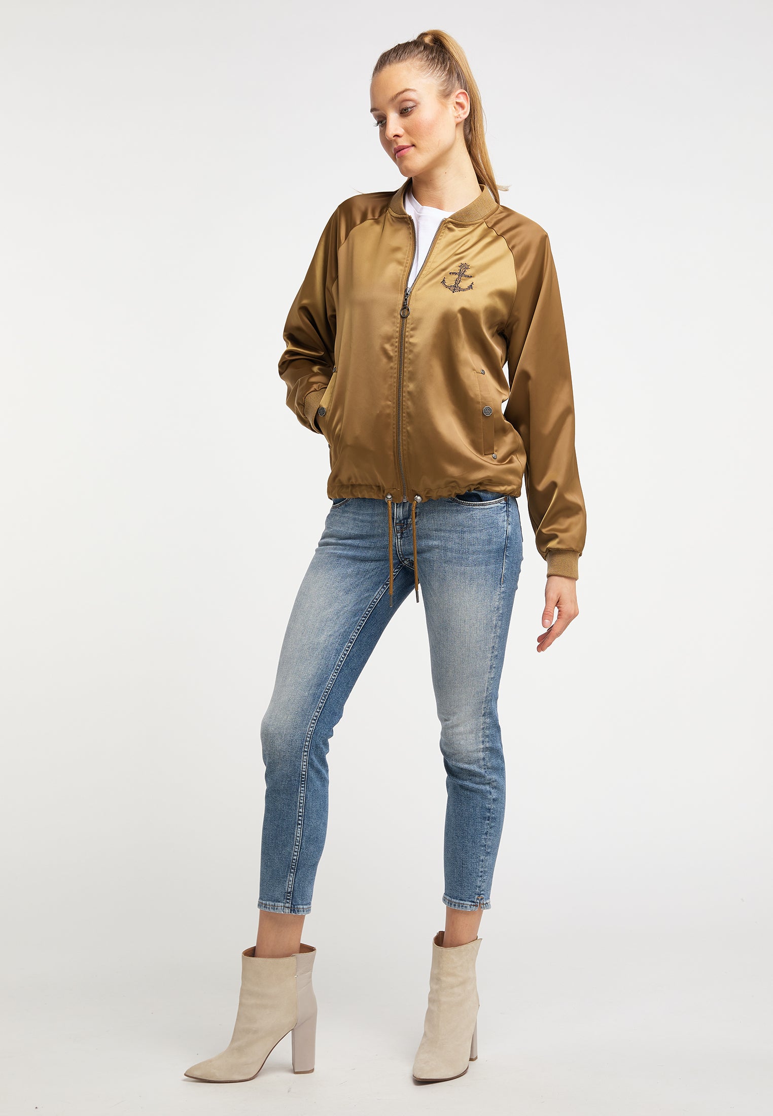 DreiMaster Vintage Women's Satinblouson