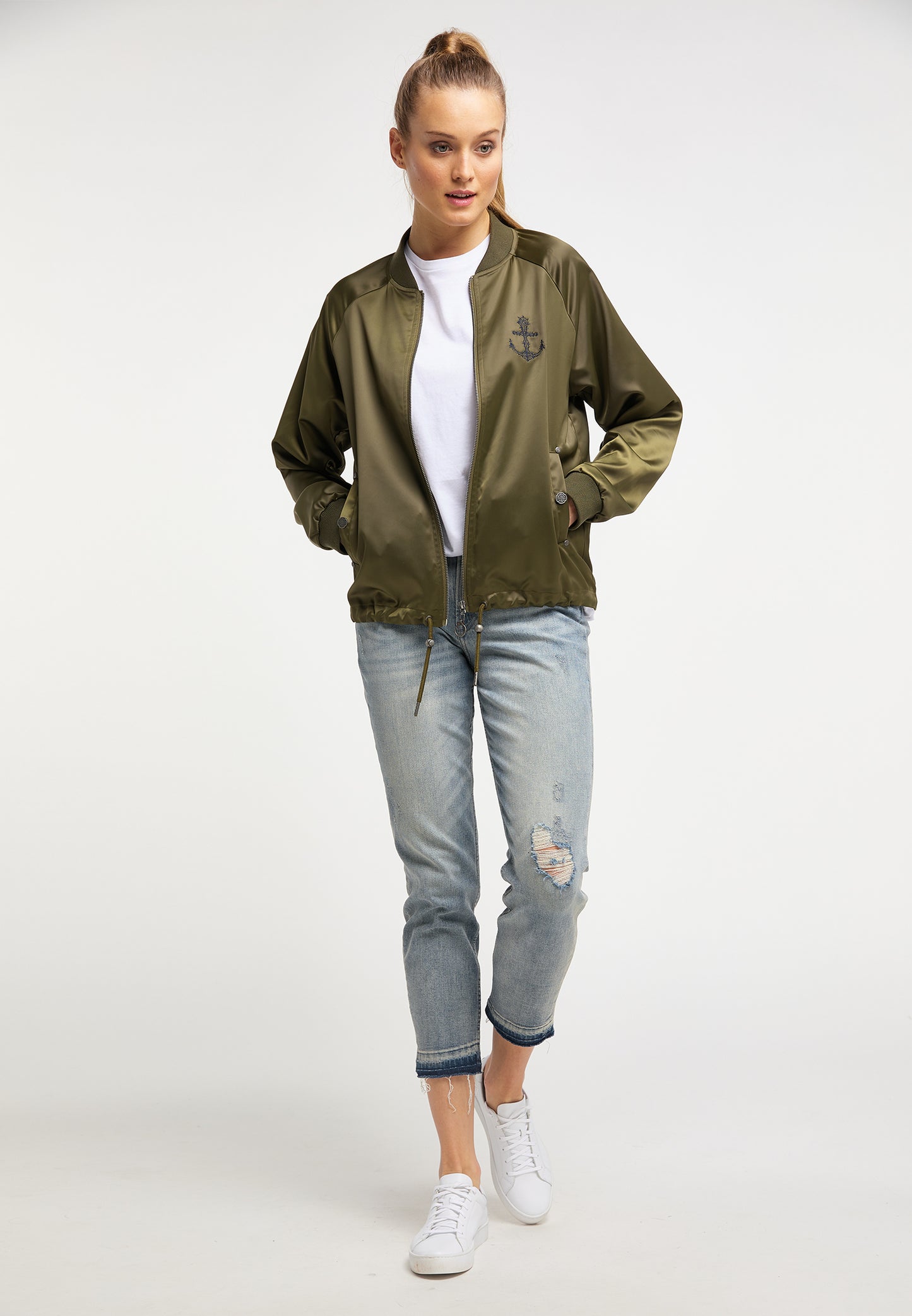 DreiMaster Vintage Women's Satinblouson