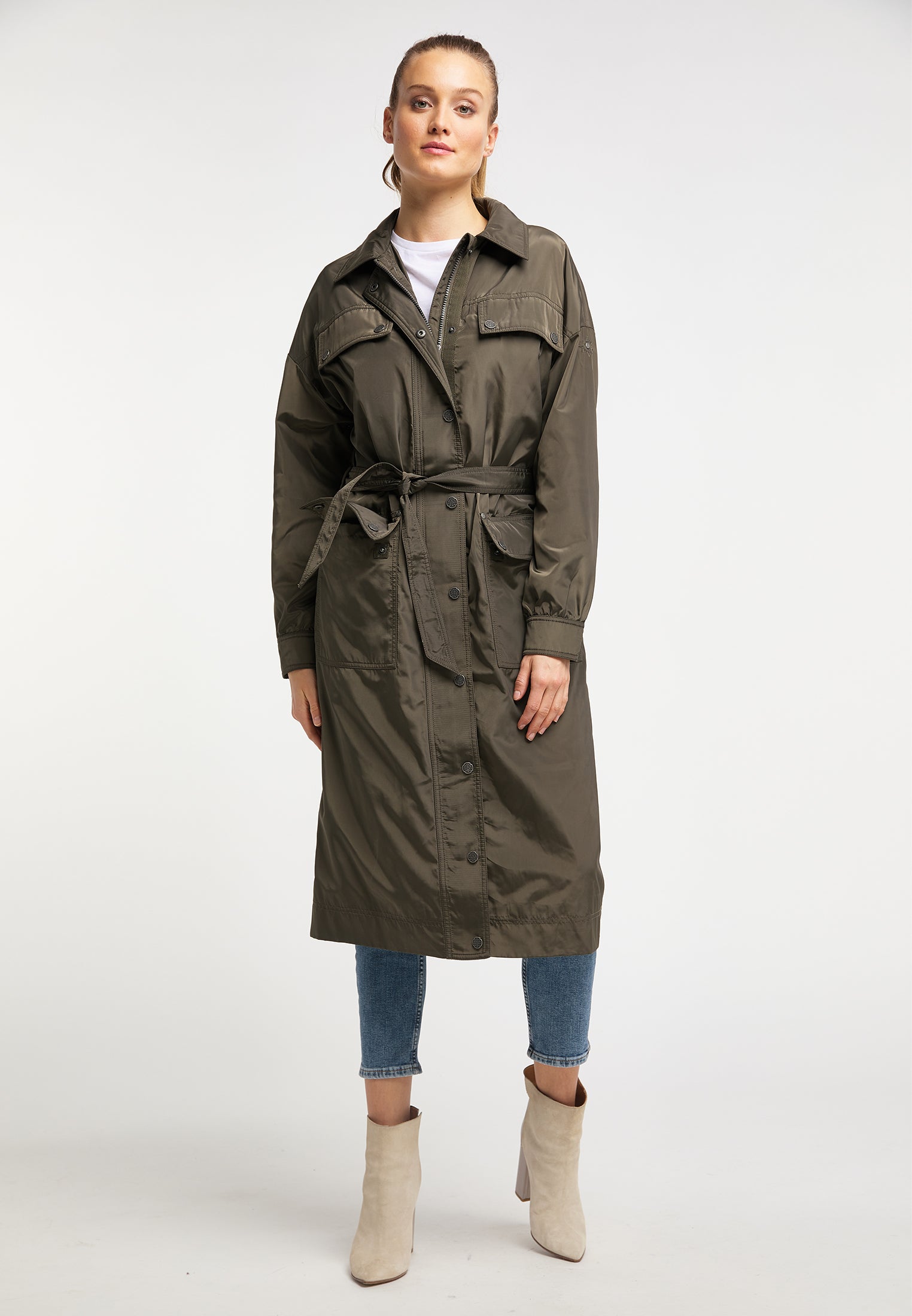 DreiMaster Vintage Damen-Übergangsmantel