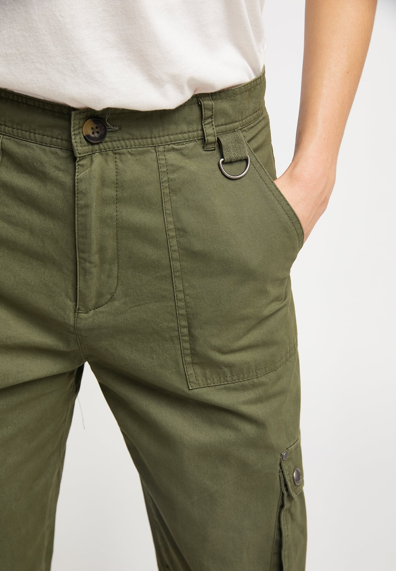 DreiMaster Vintage Damen-Cargohose