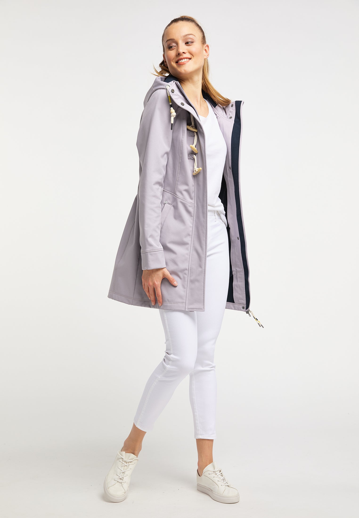 Schmuddelwedda Damen Softshellmantel
