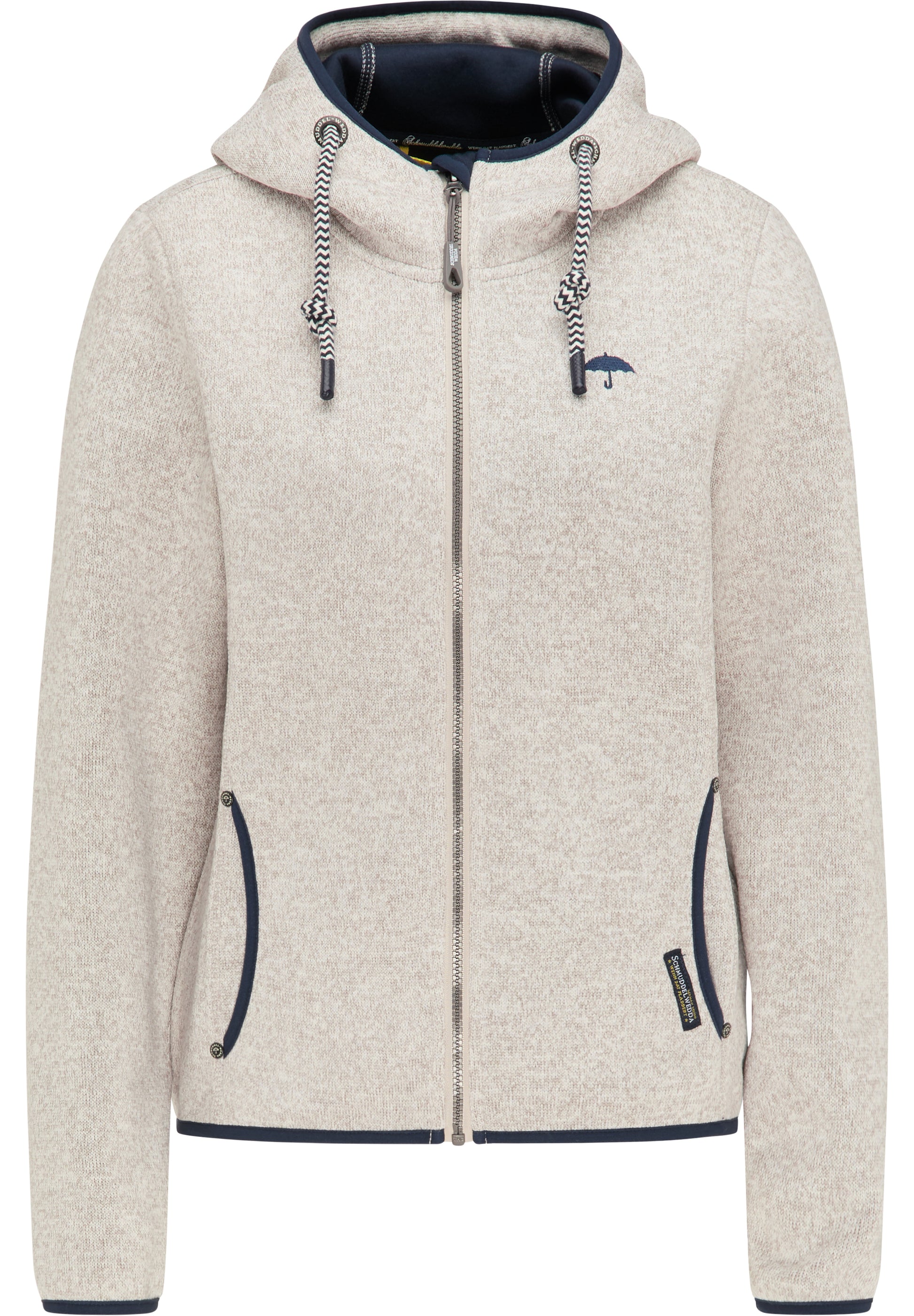 Schmuddelwedda Damen Strick-Jersey-Jacke