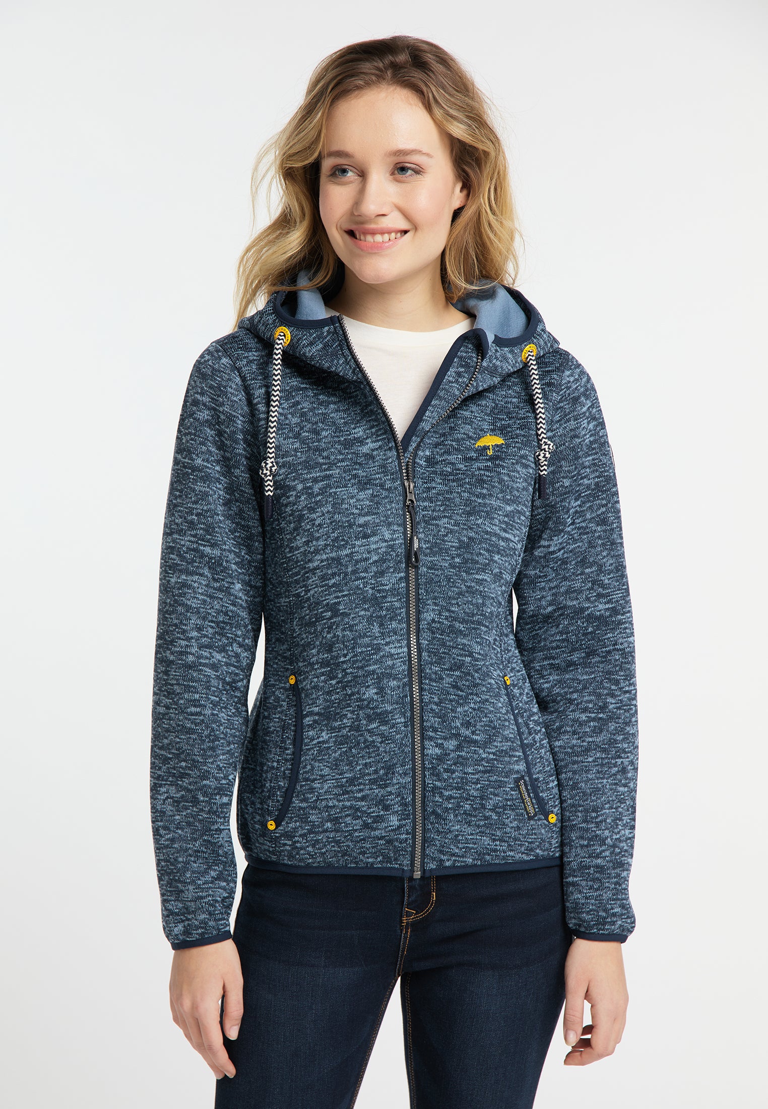 Schmuddelwedda Damen Strick-Jersey-Jacke