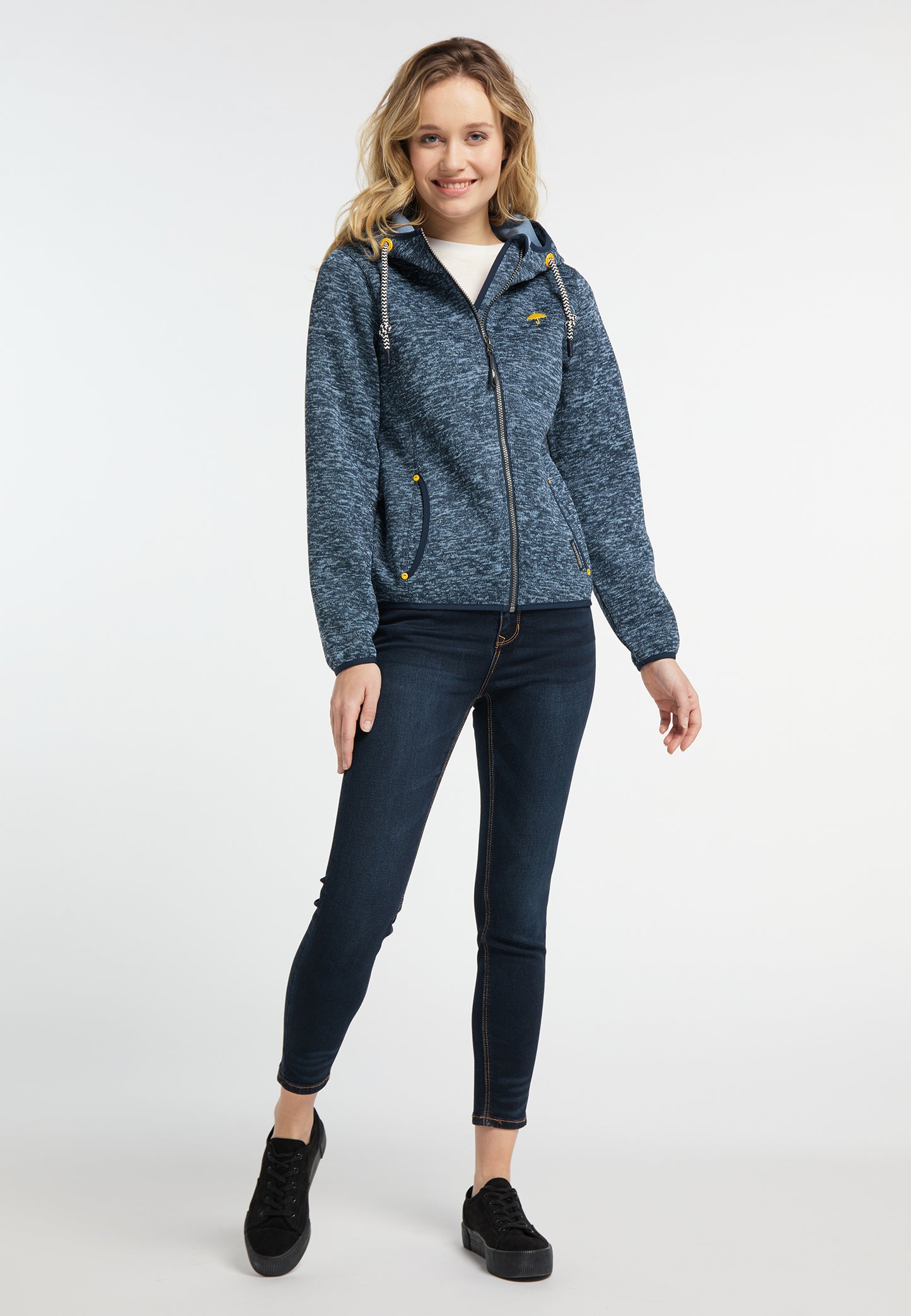 Schmuddelwedda Damen Strick-Jersey-Jacke