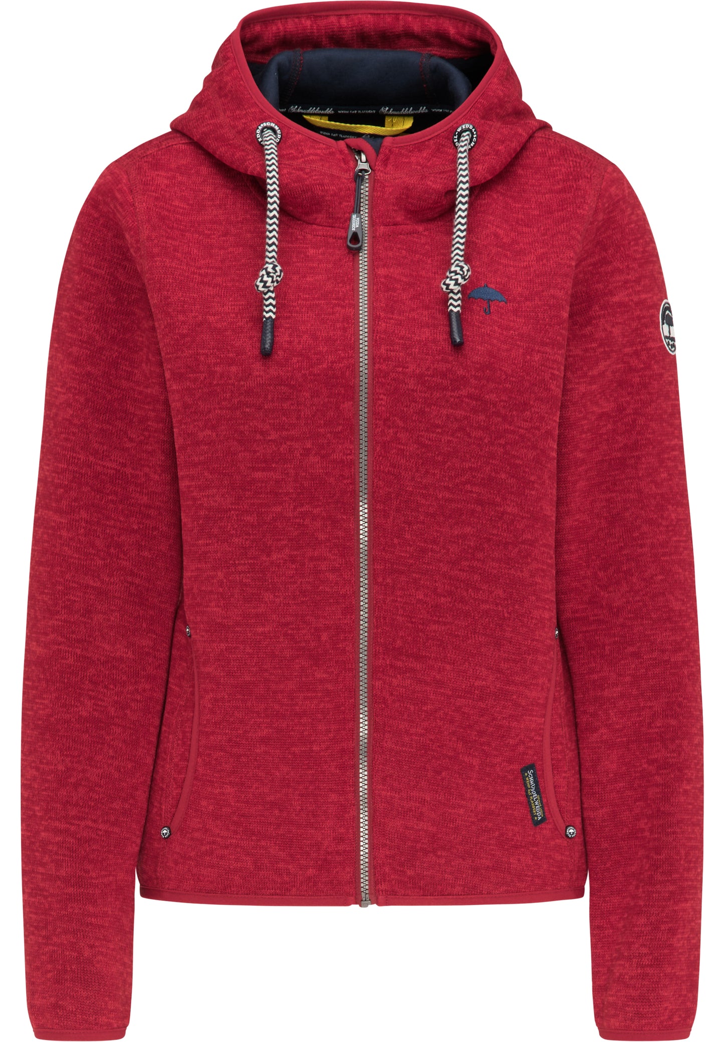 Schmuddelwedda Damen Strick-Jersey-Jacke