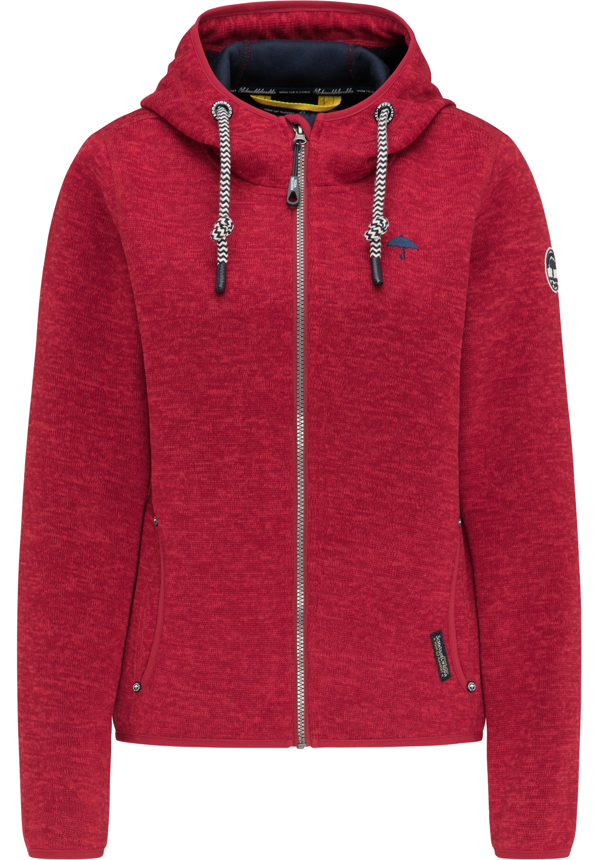 Schmuddelwedda Damen Strick-Jersey-Jacke