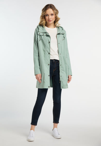 DreiMaster Vintage Damen Parka aus Baumwolle