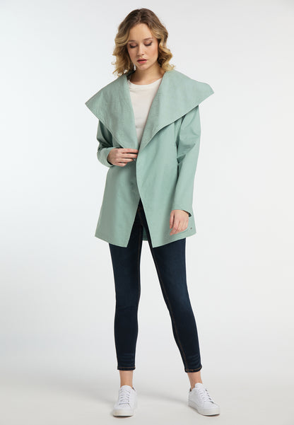 DreiMaster Vintage Damen-Kurzmantel aus Baumwolle